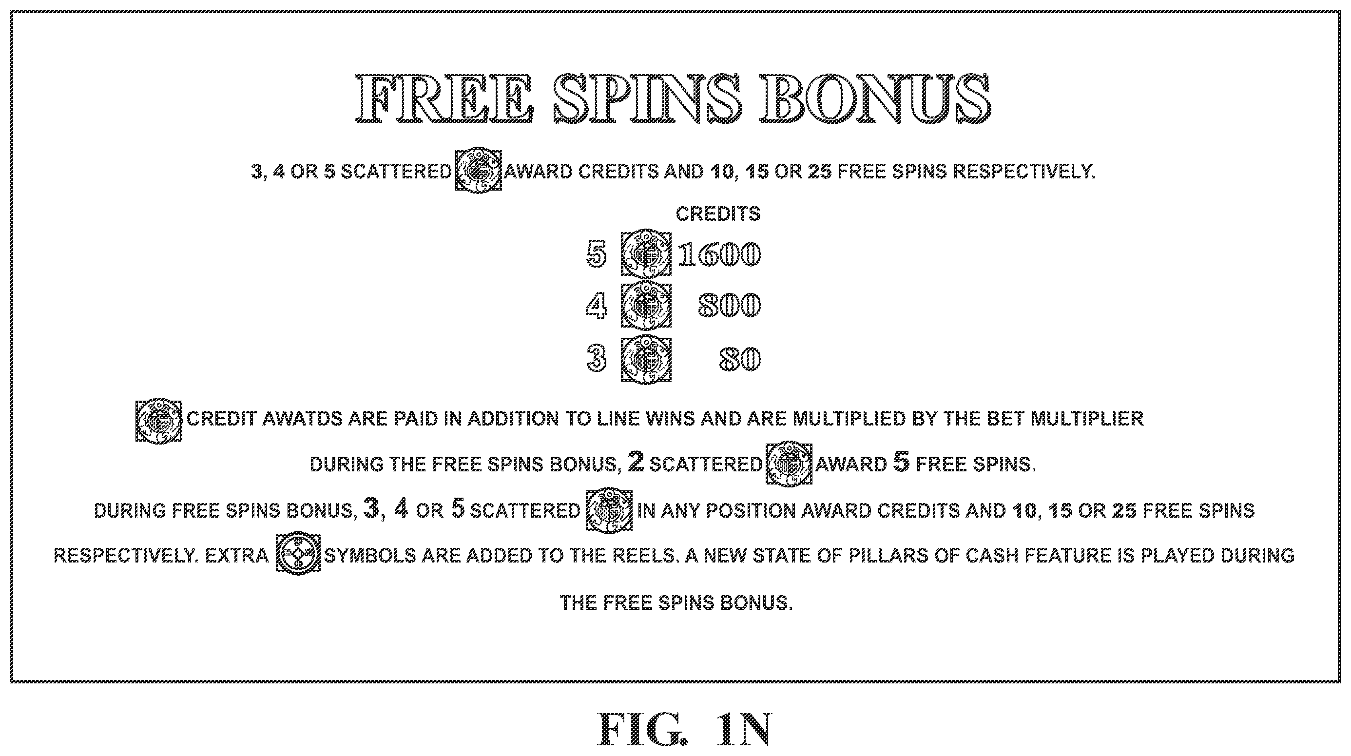 Patent US12562028 Figure 16 – Wager-based game having persistent gaming feature with prize accumulator and prize counter associated with triggering symbols provided by a gaming machine