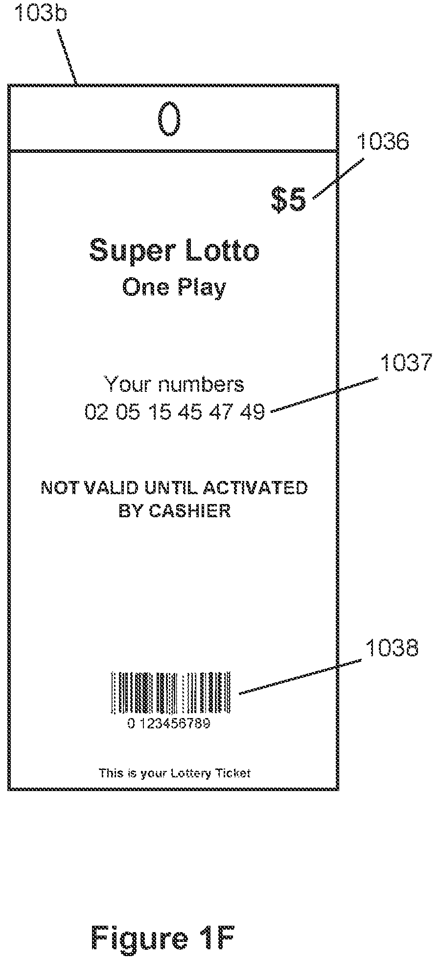 Patent US12562034 Figure 6 – Systems and methods for completing a remote lottery ticket sales transaction via receiving payment at a point of sale