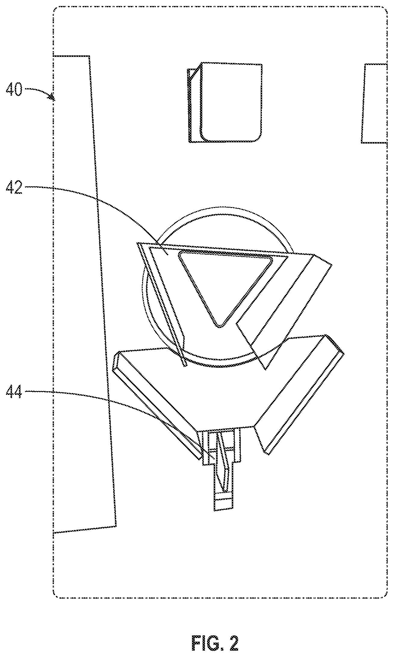 Patent US12562035 Figure 2 – System and method for an arcade game machine
