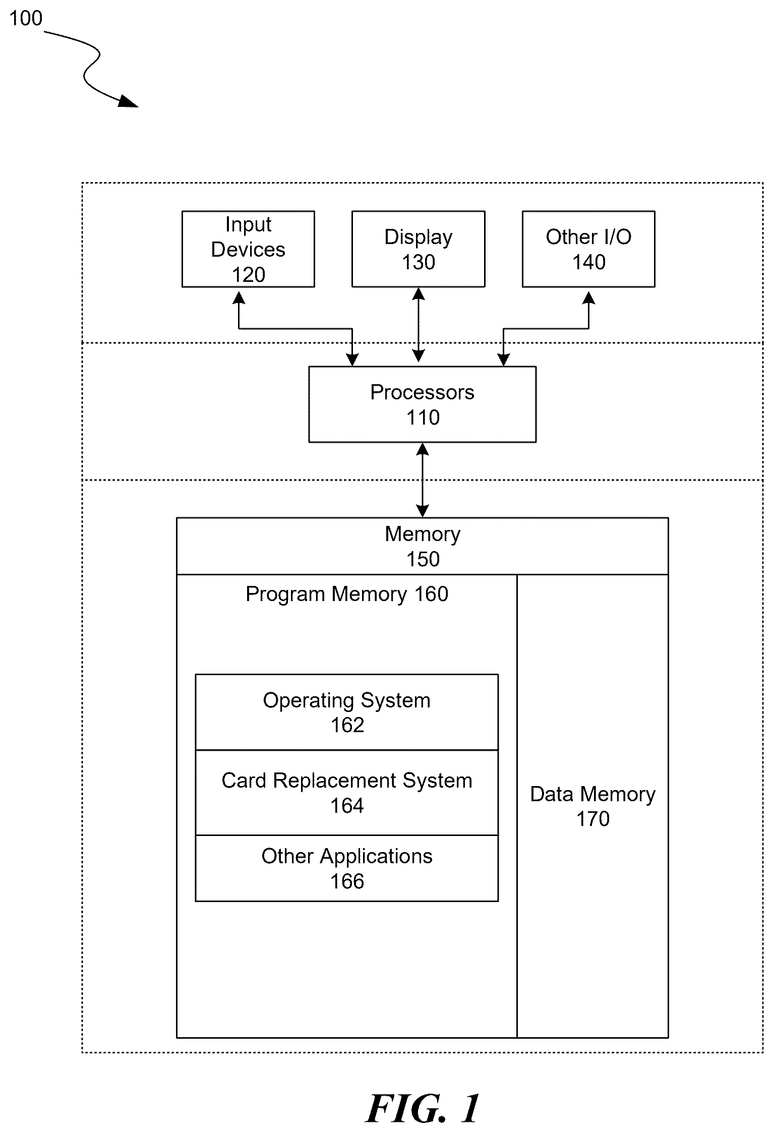 Patent US12562036 Figure 1 – Card replacement services by an automated teller machine