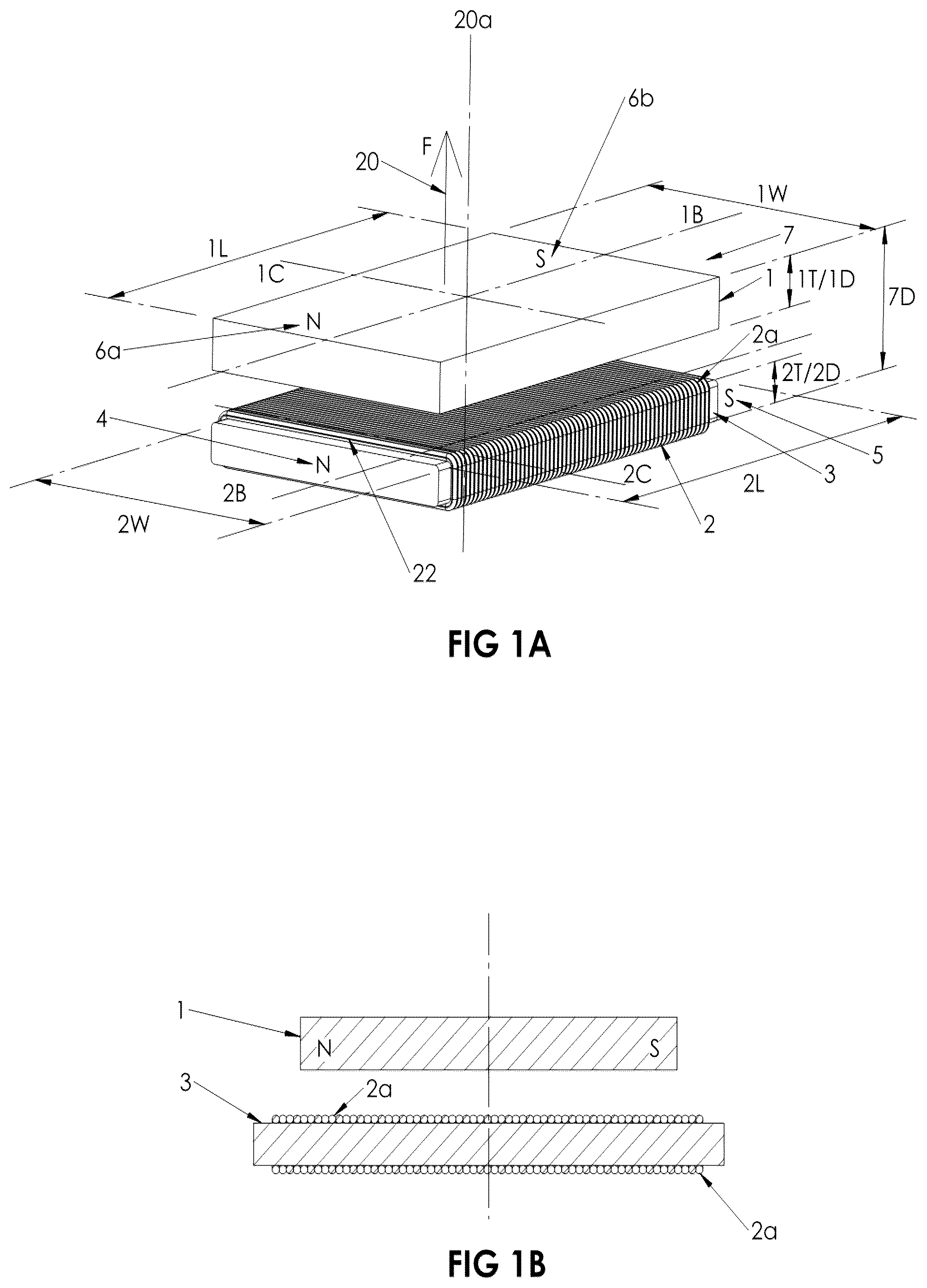 Patent US12562038 — Haptic transducer devices and associated apparatuses, systems and methods — Figure 1