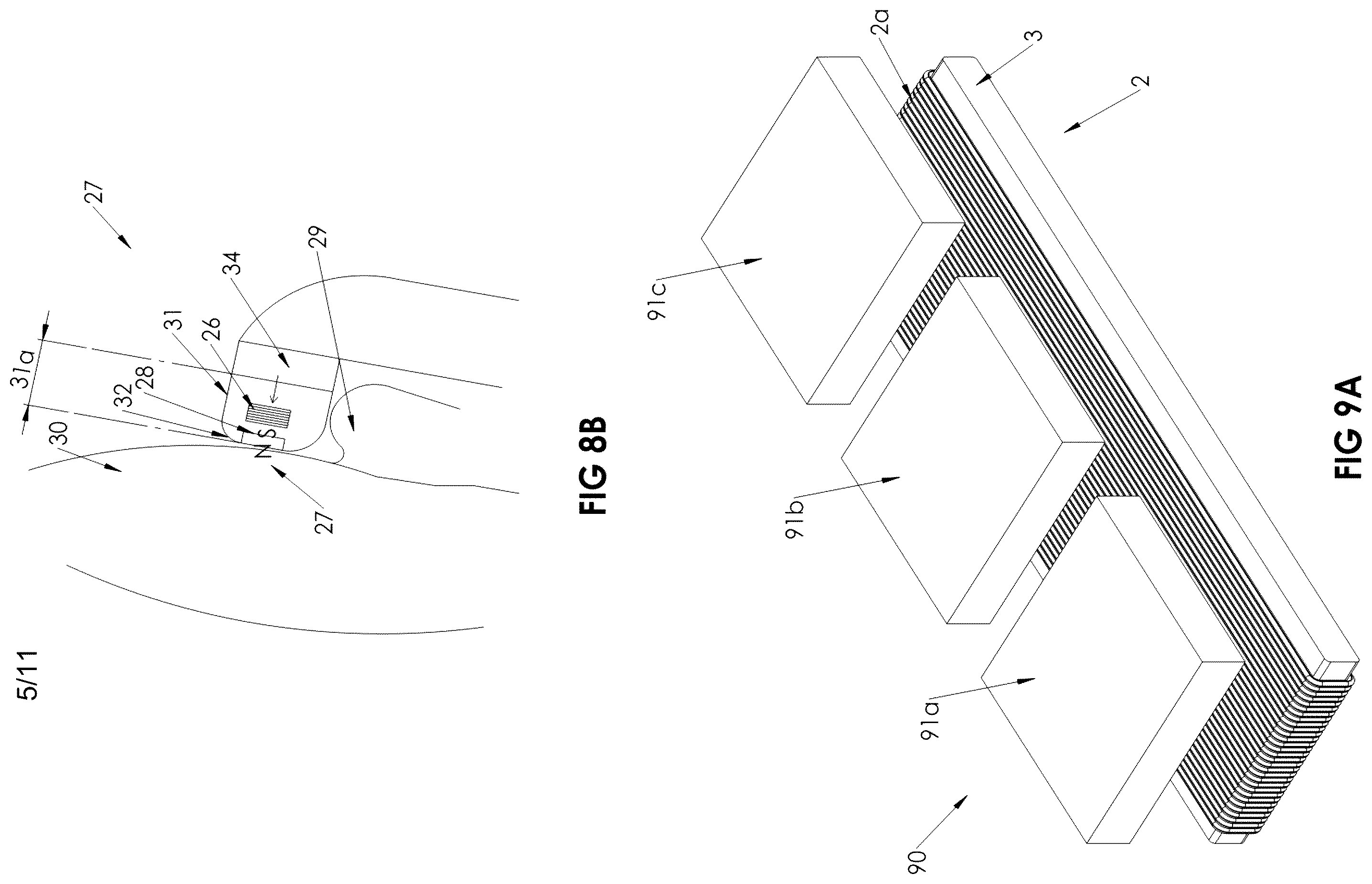 Patent US12562038 Figure 5 – Haptic transducer devices and associated apparatuses, systems and methods