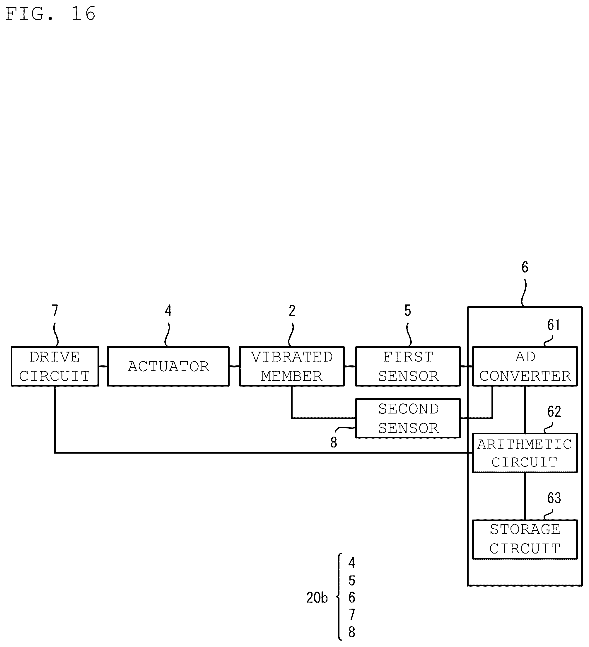 Patent US12562039 Figure 16 – Actuator unit, tactile sense presentation device, and housing module