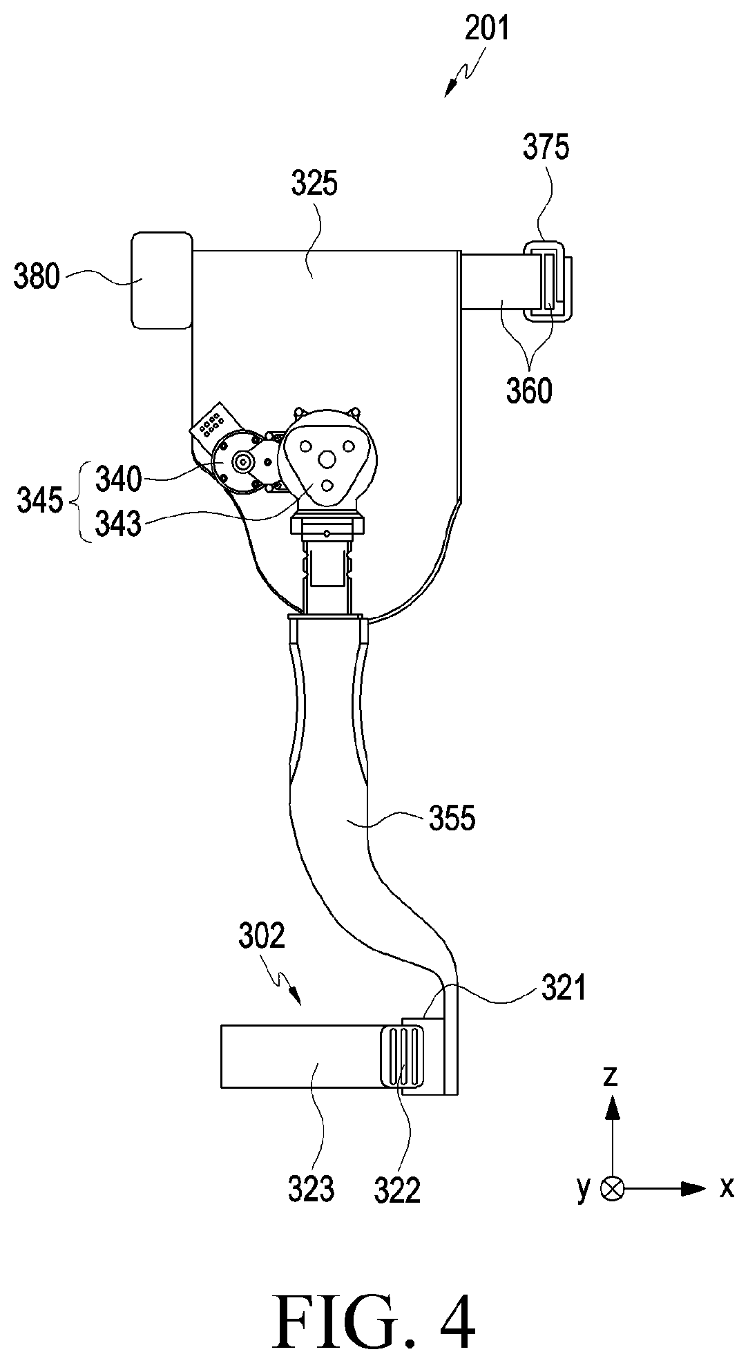 Patent US12562043 Figure 4 – Method for detecting fall of user and electronic device supporting the same