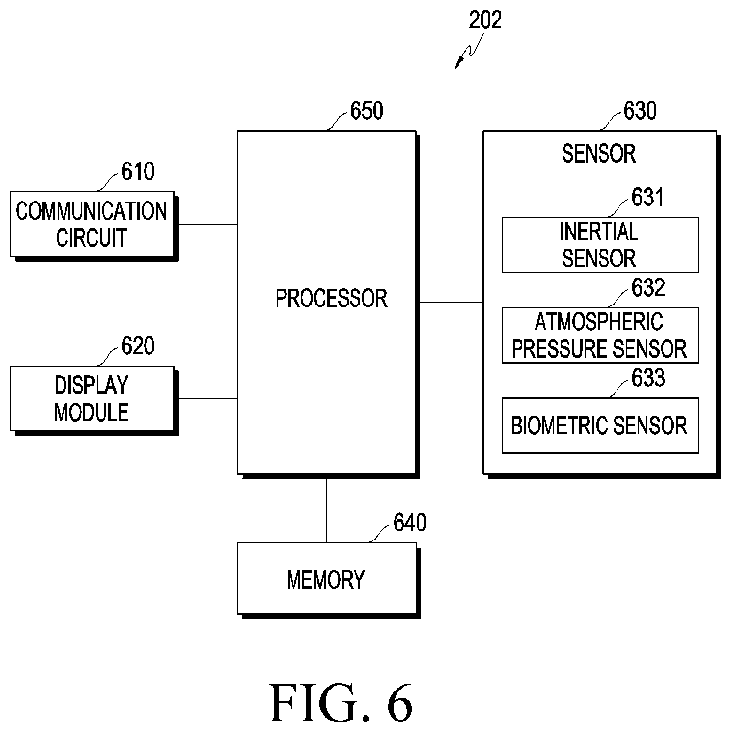 Patent US12562043 Figure 6 – Method for detecting fall of user and electronic device supporting the same