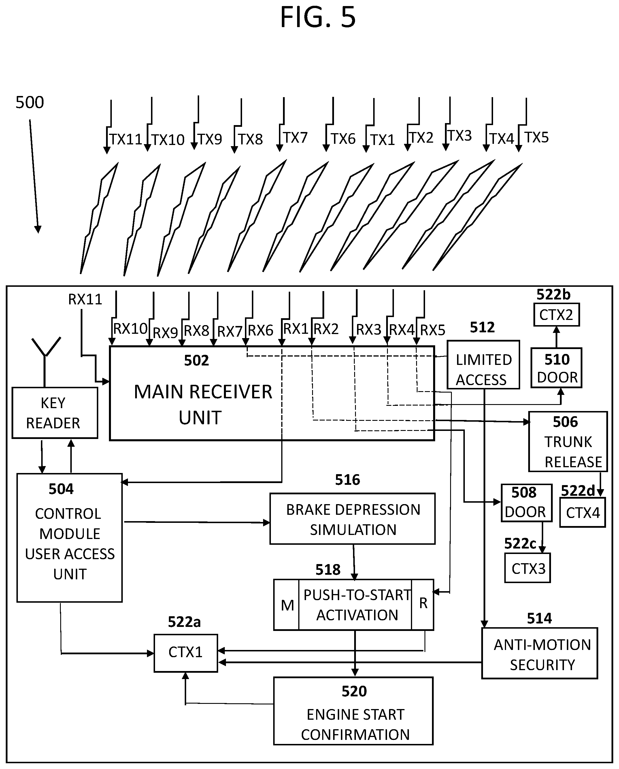 Patent US12562050 Figure 5 – Active personal wireless connectivity network interface system