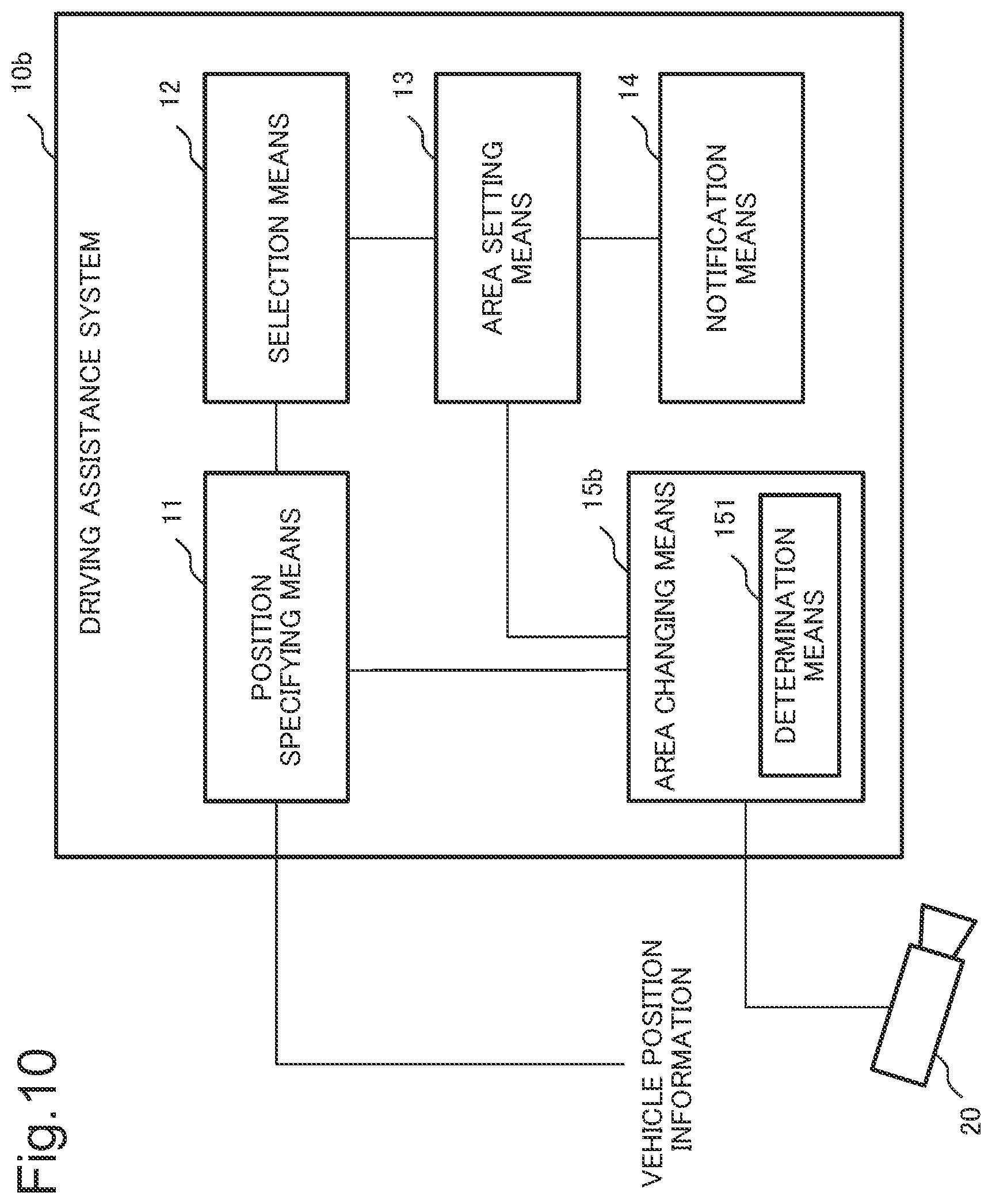Patent US12562051 Figure 11 – Driving assistance system, driving assistance device, and driving assistance method