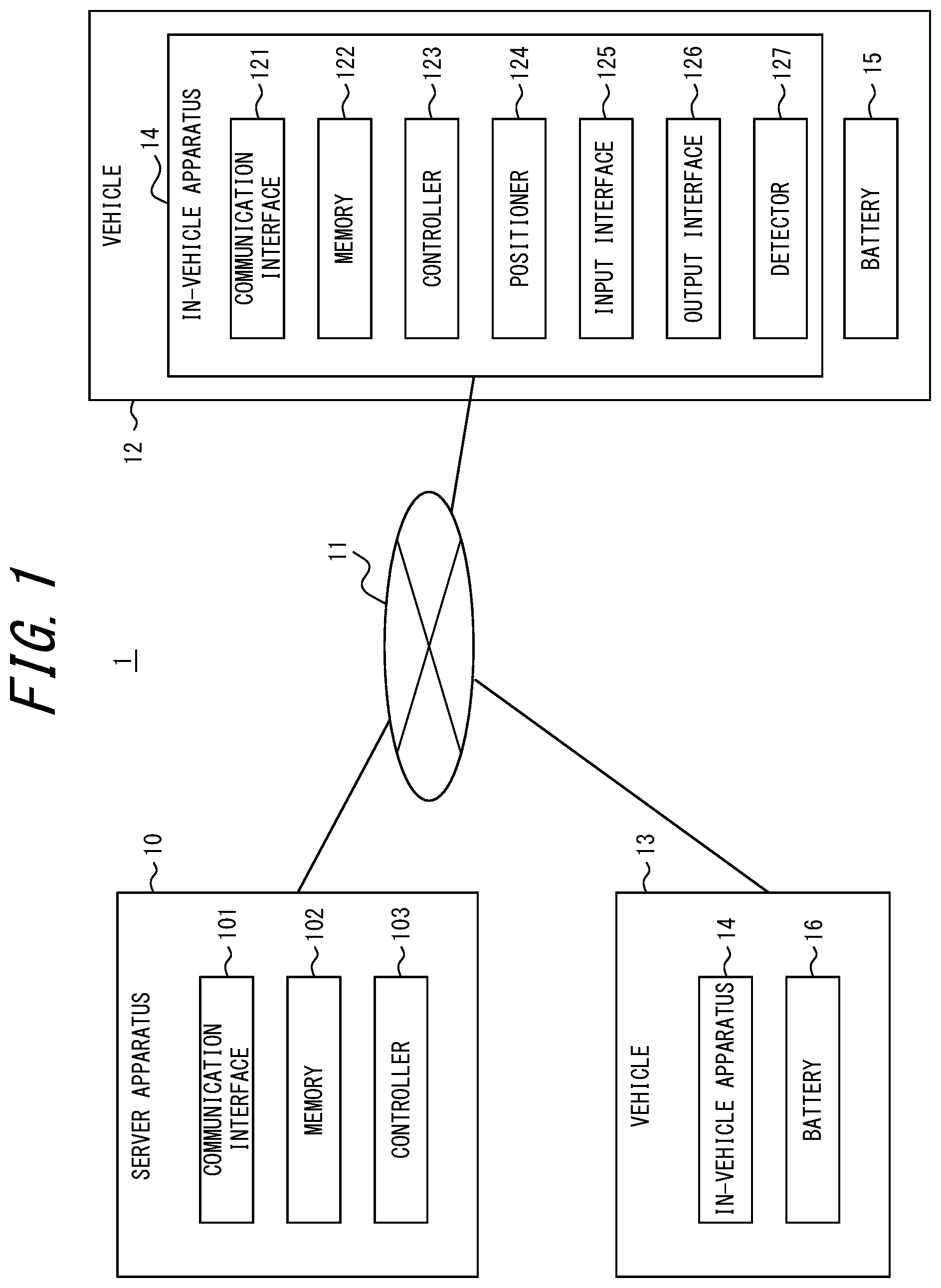 Patent US12562064 Figure 1 – Server apparatus