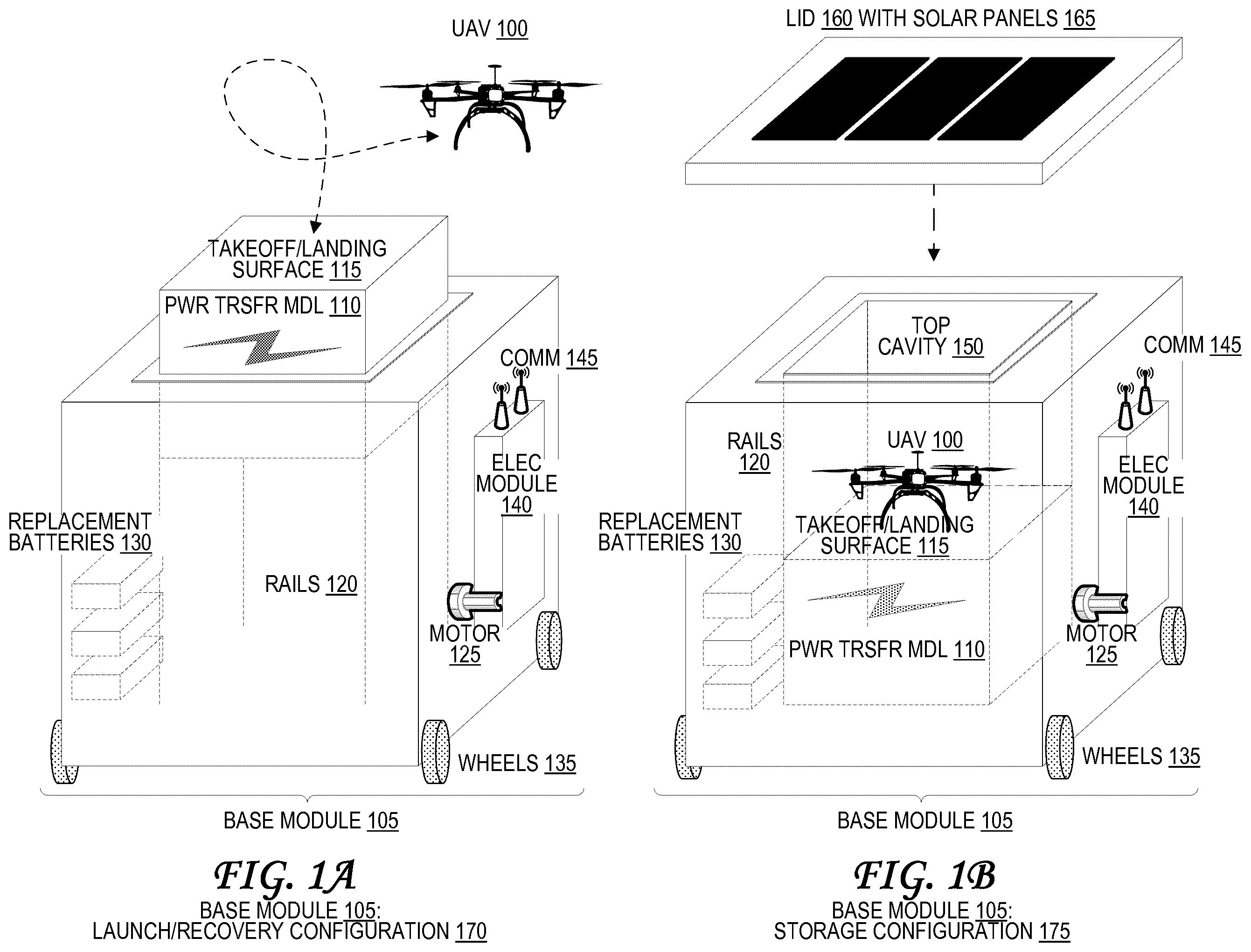 Patent US12562067 Figure 1 – Unmanned aerial vehicle management
