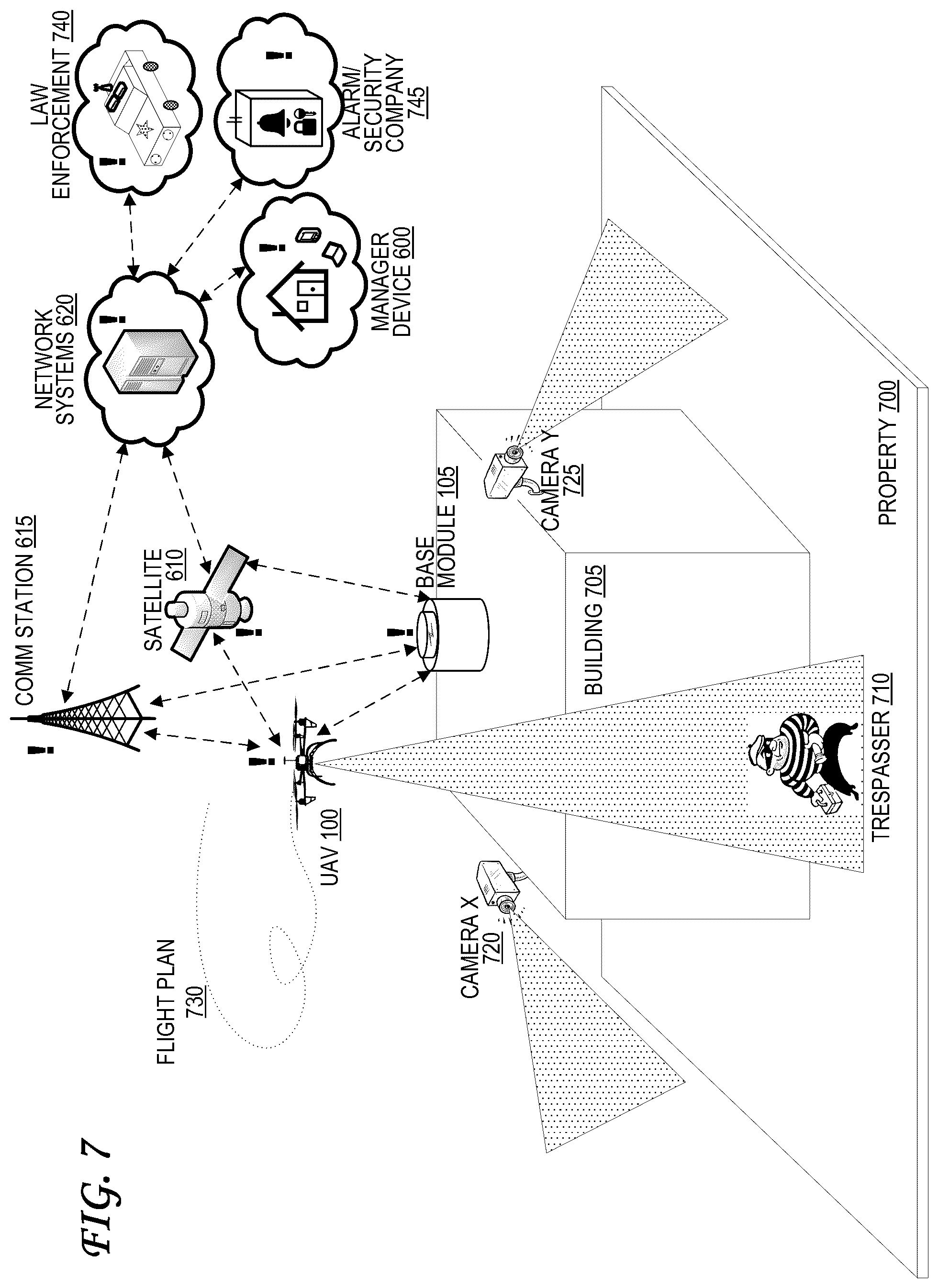 Patent US12562067 Figure 13 – Unmanned aerial vehicle management