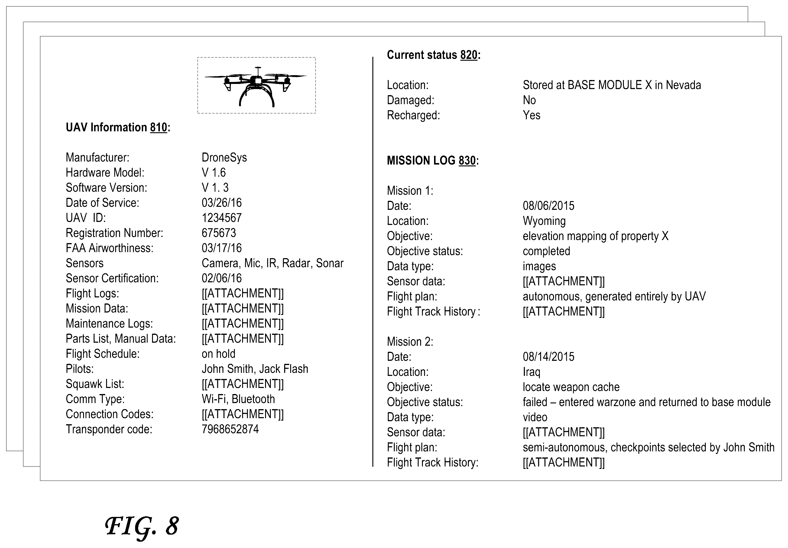 Patent US12562067 Figure 14 – Unmanned aerial vehicle management