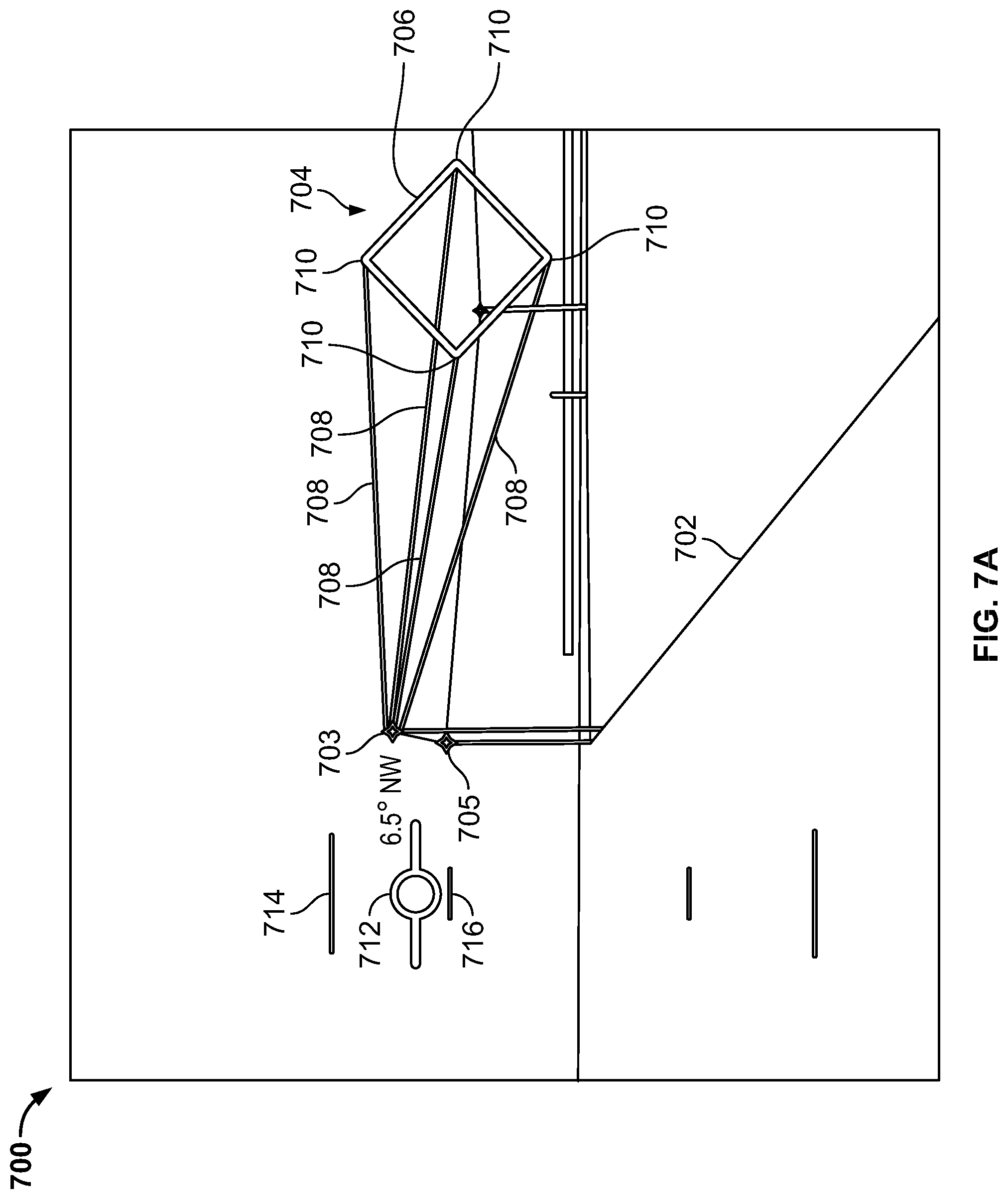 Patent US12562068 Figure 7 – System and method for simplified flight direction and way-finding on a primary flight display