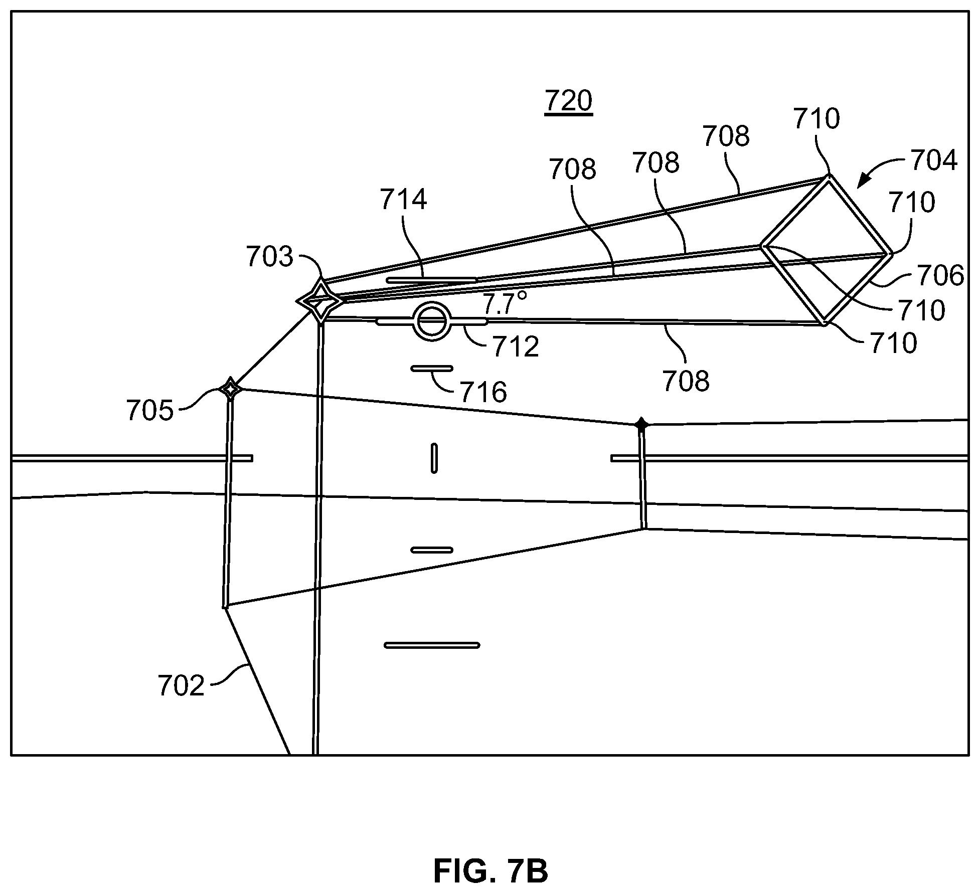 Patent US12562068 Figure 8 – System and method for simplified flight direction and way-finding on a primary flight display
