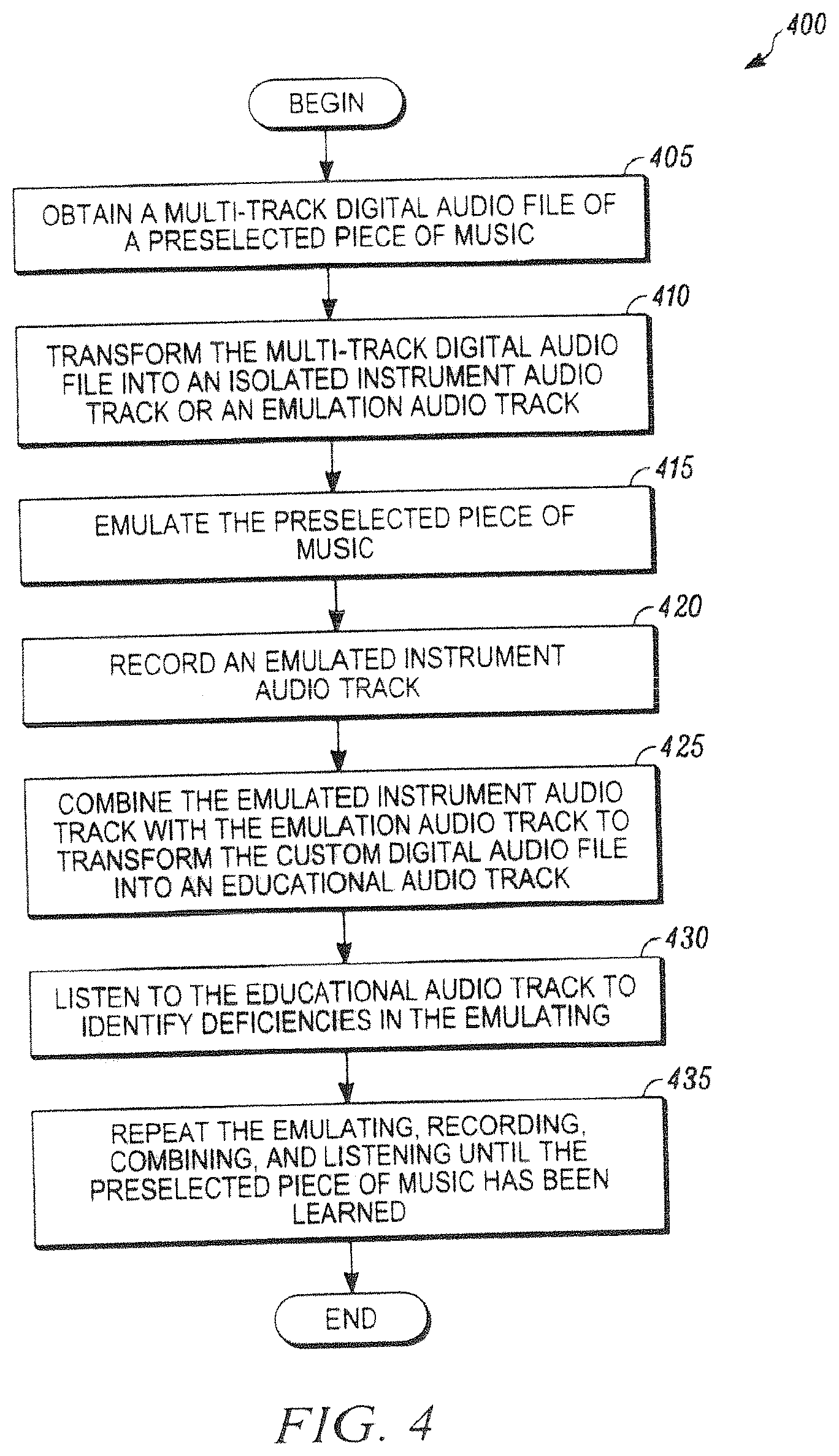 Patent US12562074 Figure 4 – Playback system for synchronizing audiovisual works