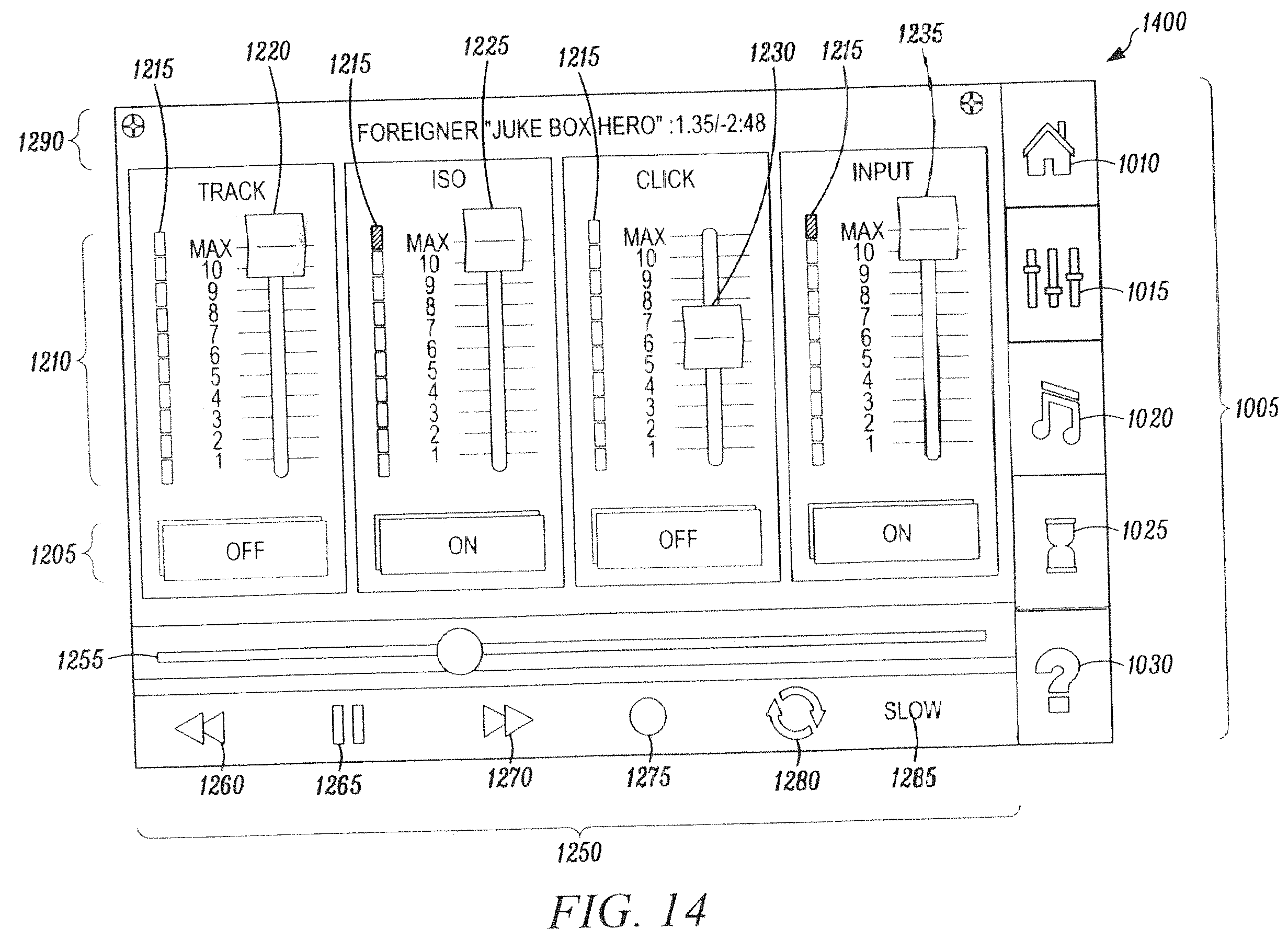 Patent US12562074 Figure 12 – Playback system for synchronizing audiovisual works