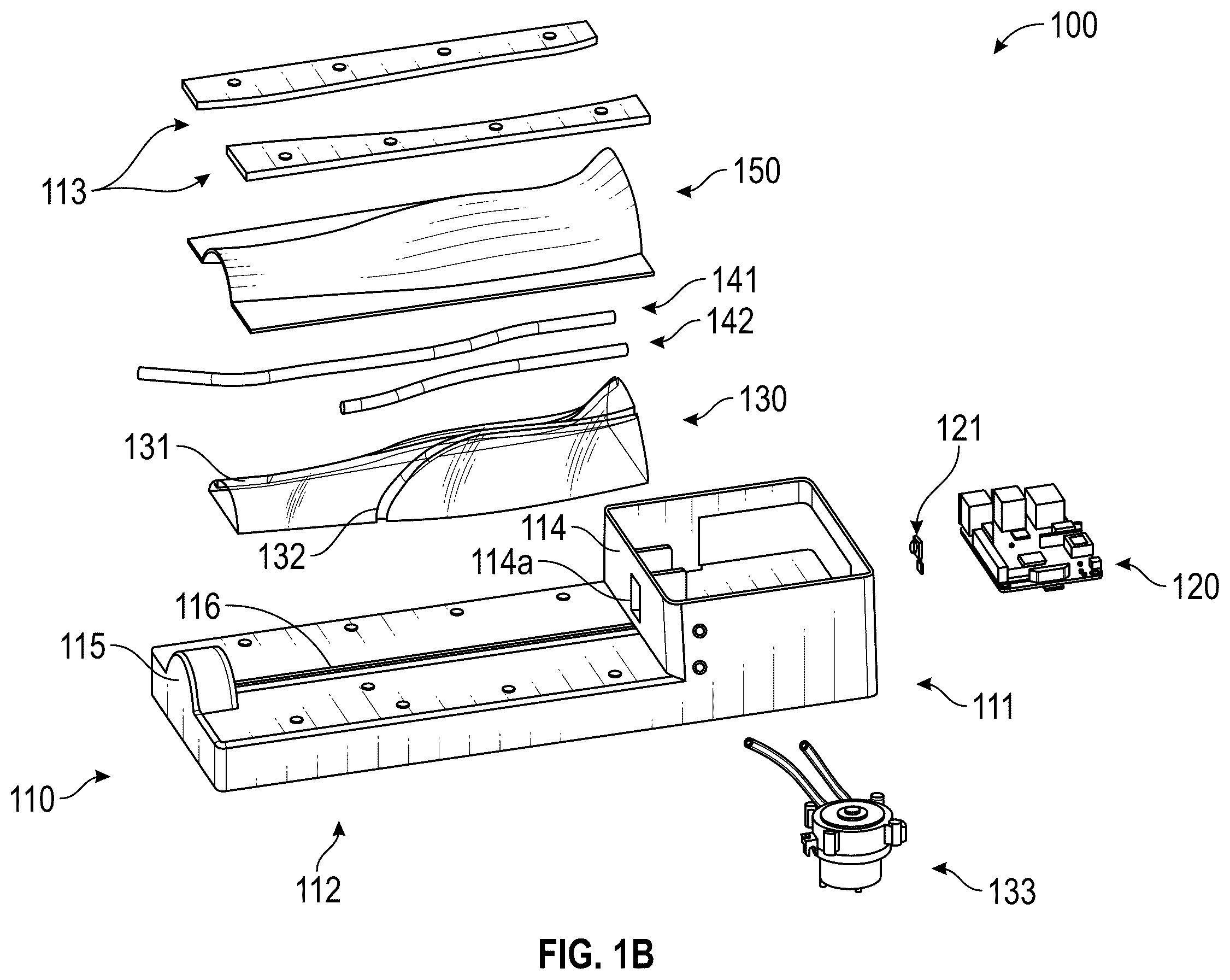 Patent US12562078 Figure 2 – Vein simulator system
