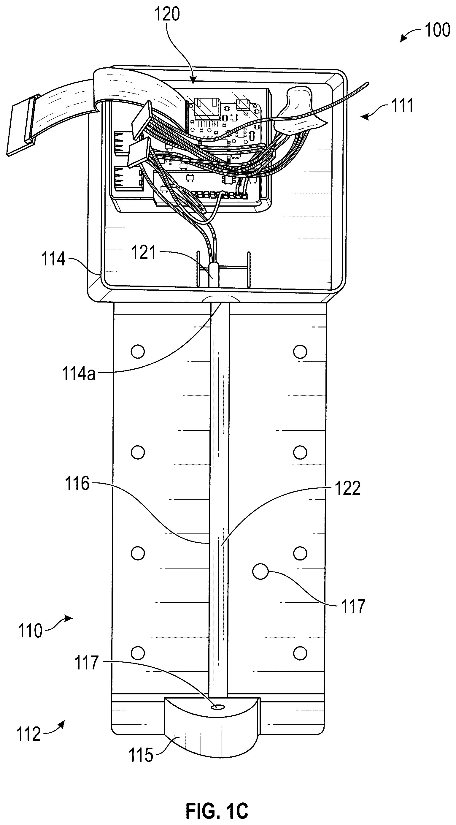 Patent US12562078 Figure 3 – Vein simulator system