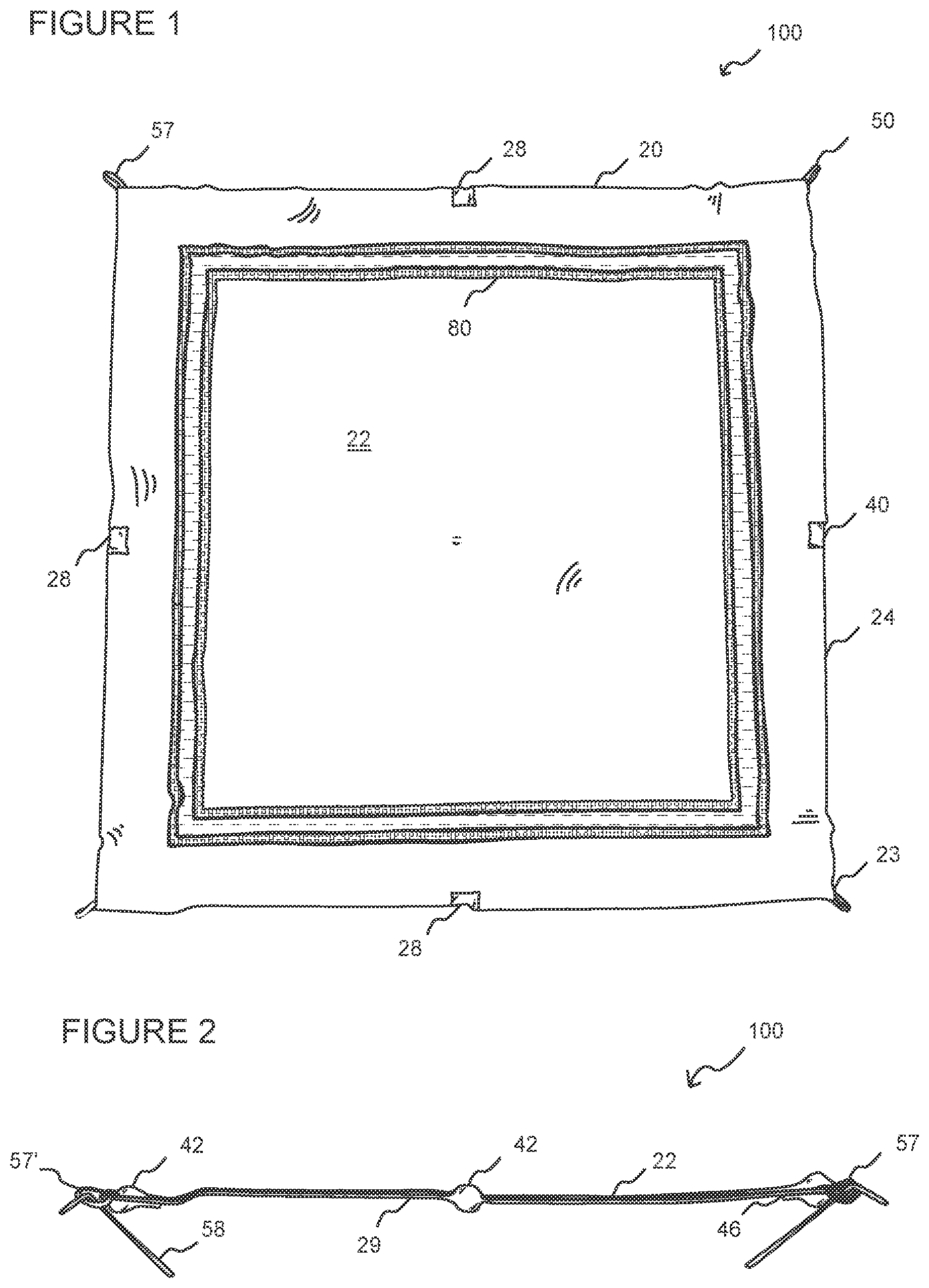 Patent US12562082 Figure 1 – High visibility aerial landing system