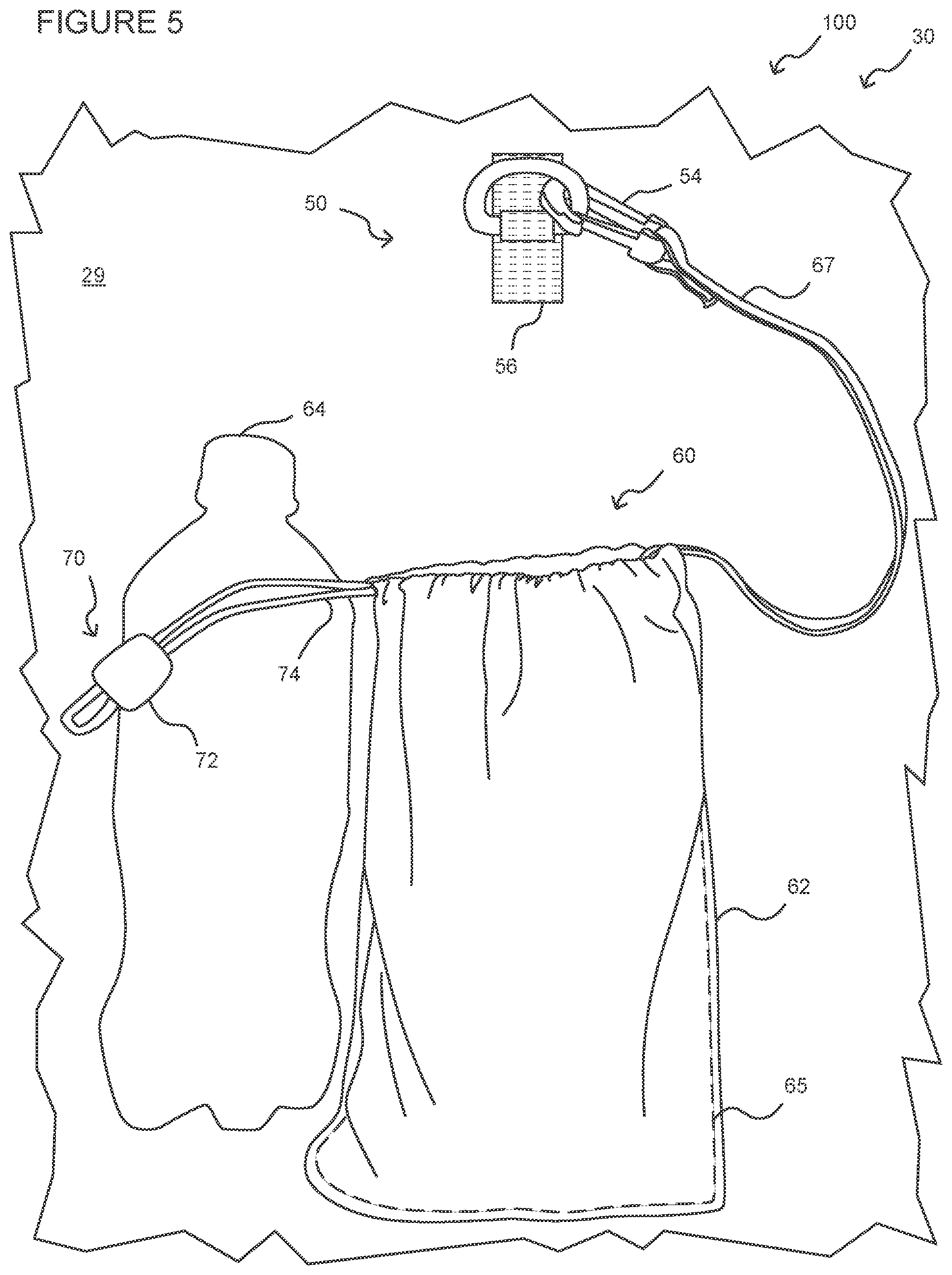 Patent US12562082 Figure 3 – High visibility aerial landing system