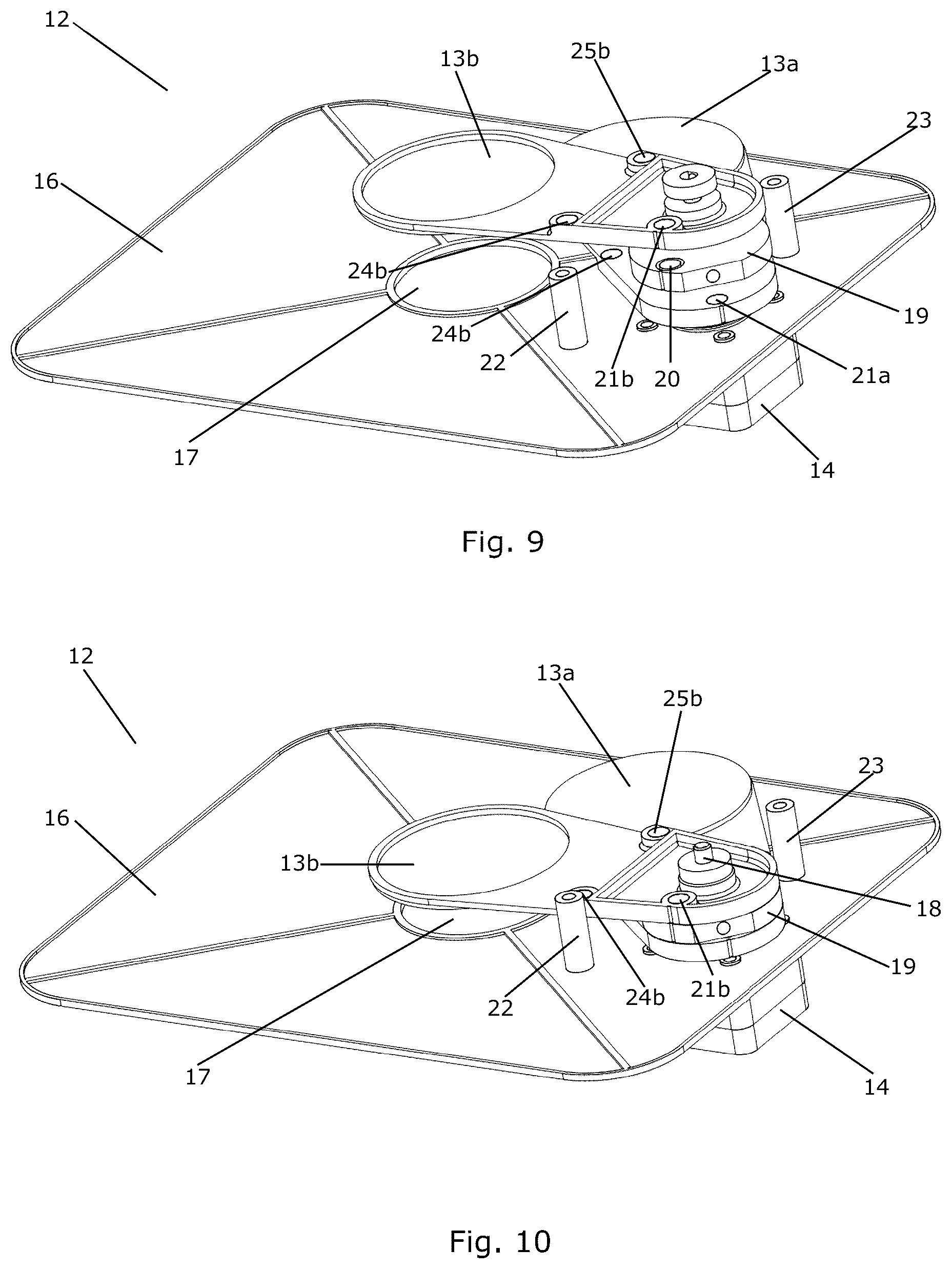 Patent US12562083 Figure 7 – Flag actuation system for a lighting fixture