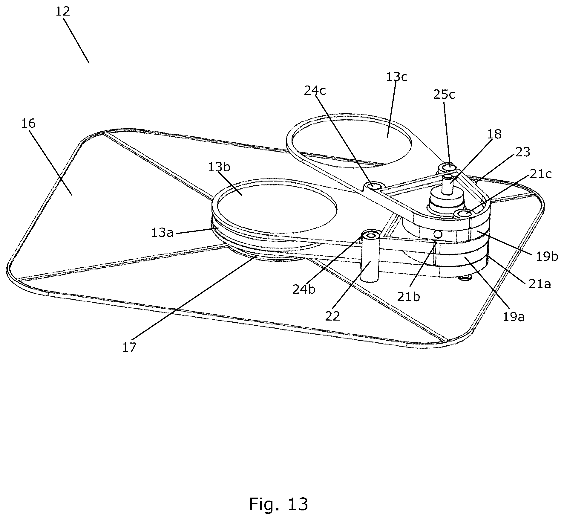 Patent US12562083 Figure 9 – Flag actuation system for a lighting fixture