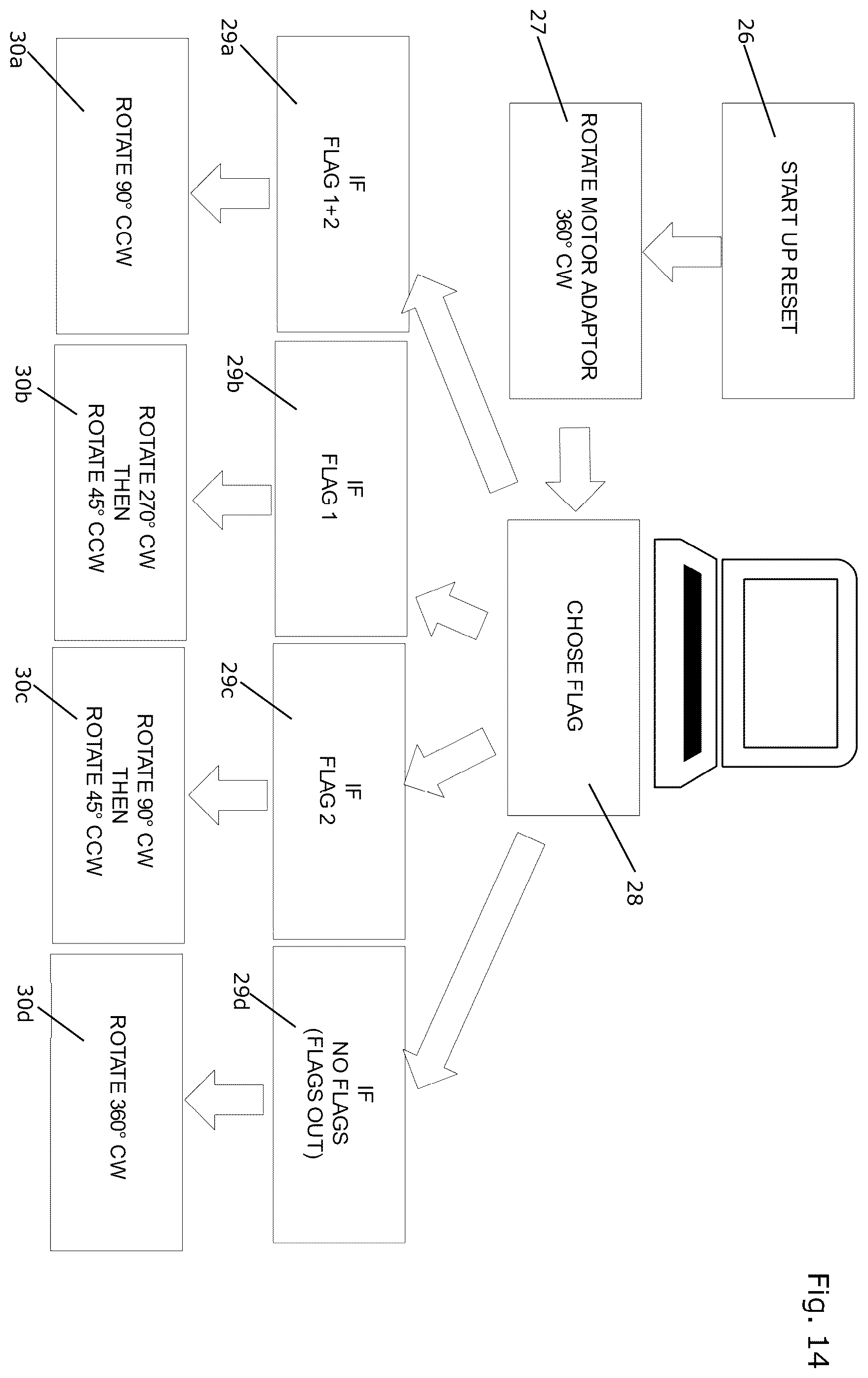Patent US12562083 Figure 10 – Flag actuation system for a lighting fixture