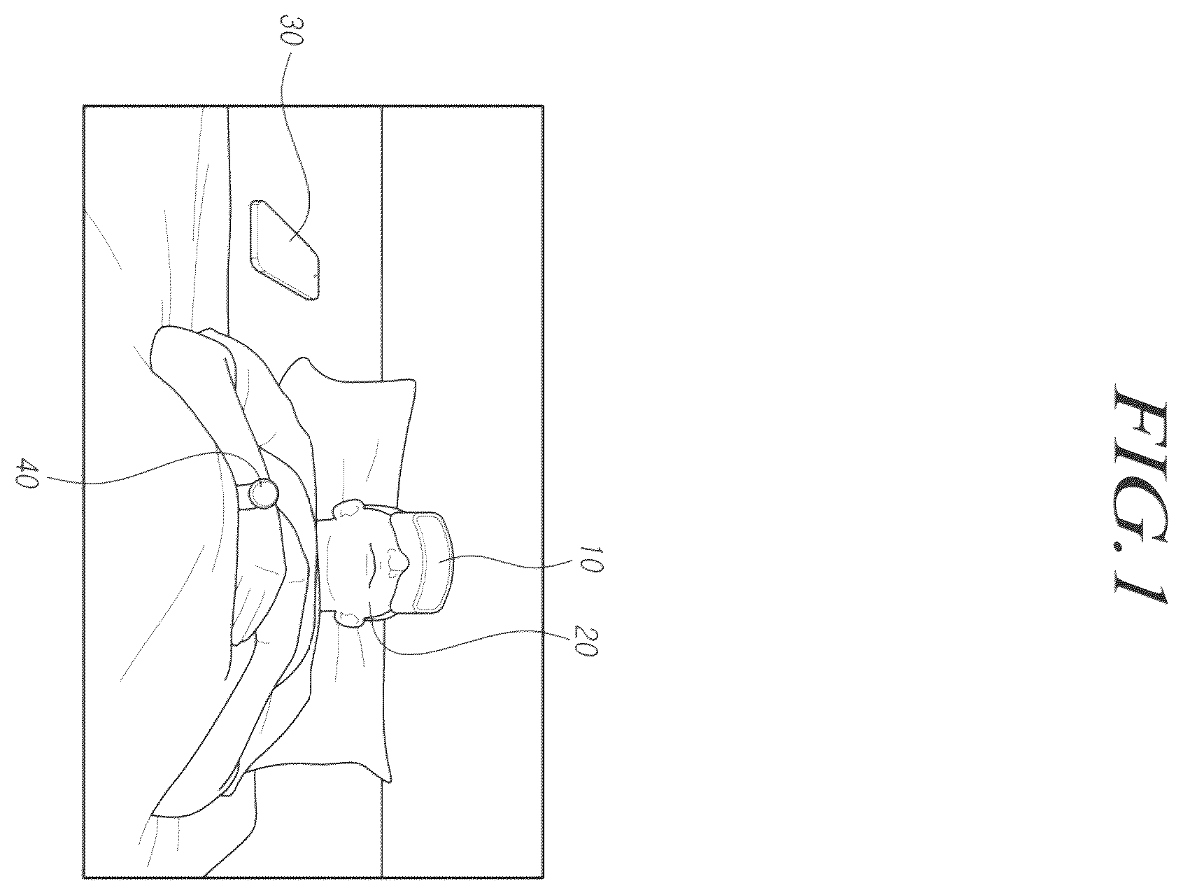 Patent US12562085 Figure 1 – Head-mounted display device and method for controlling the same