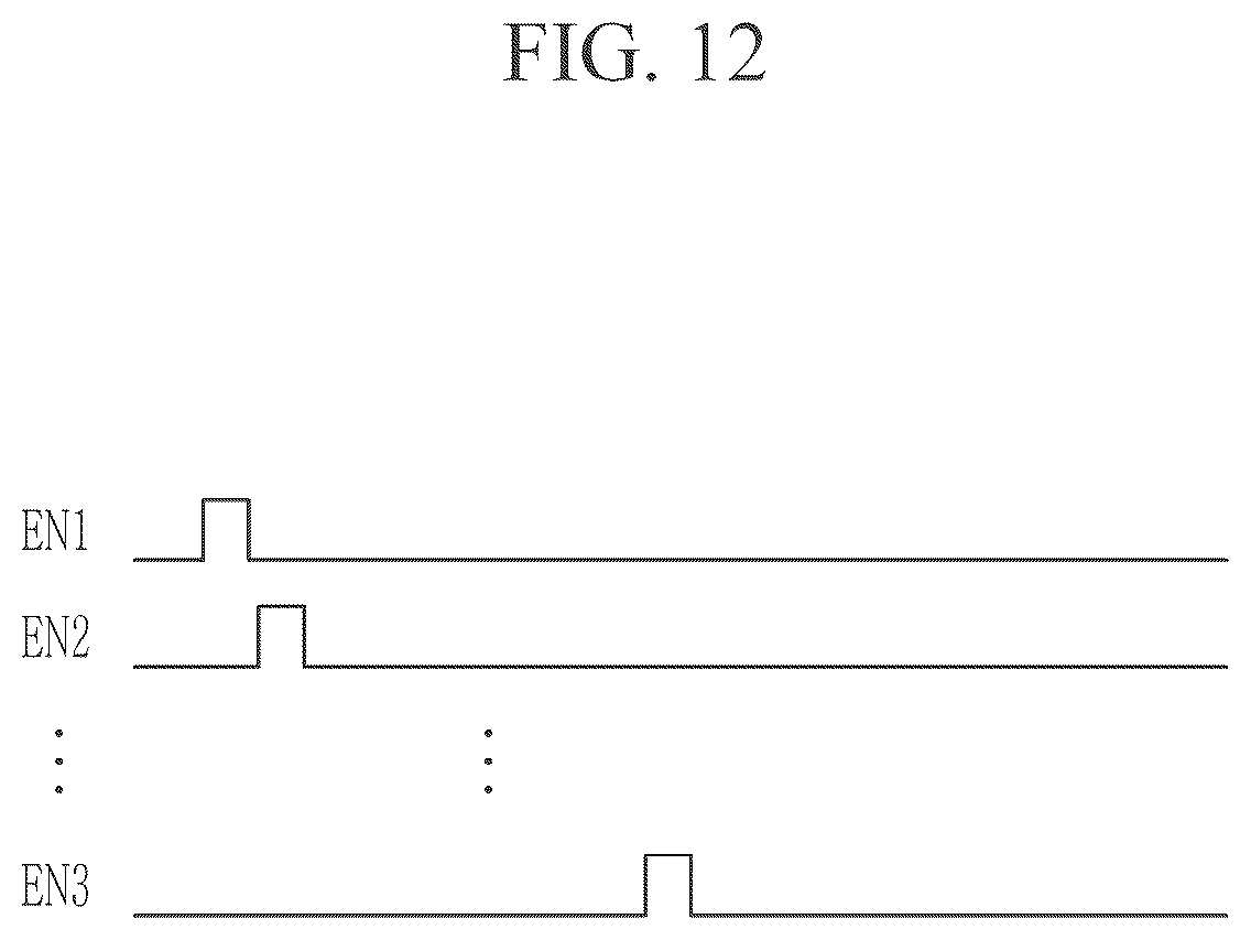 Patent US12562087 Figure 12 – Display driver circuit and defect testing method