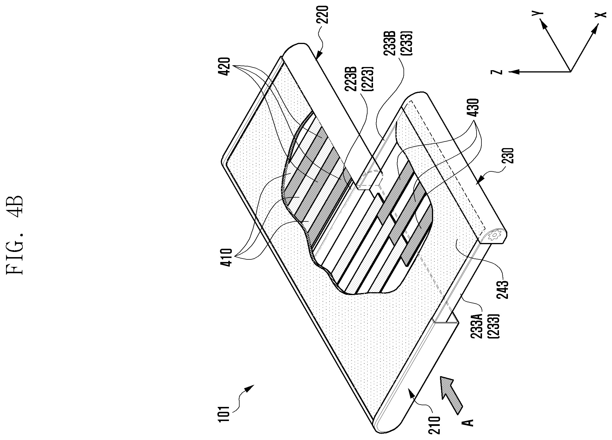 Patent US12562088 Figure 7 – Electronic device having flexible display and method for operating display thereof