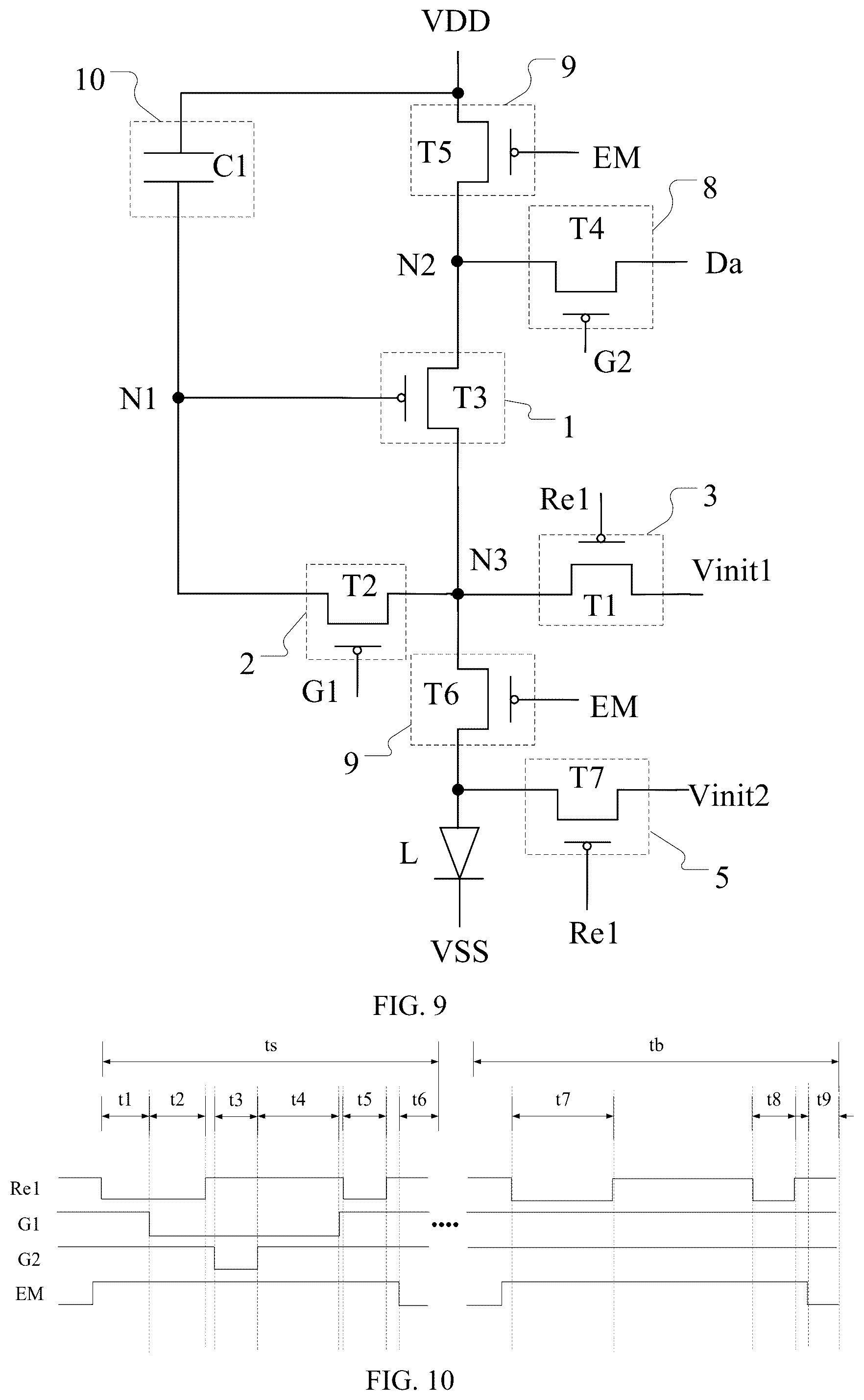Patent US12562089 Figure 7 – Pixel driving circuit and method for driving same, display panel, and display device