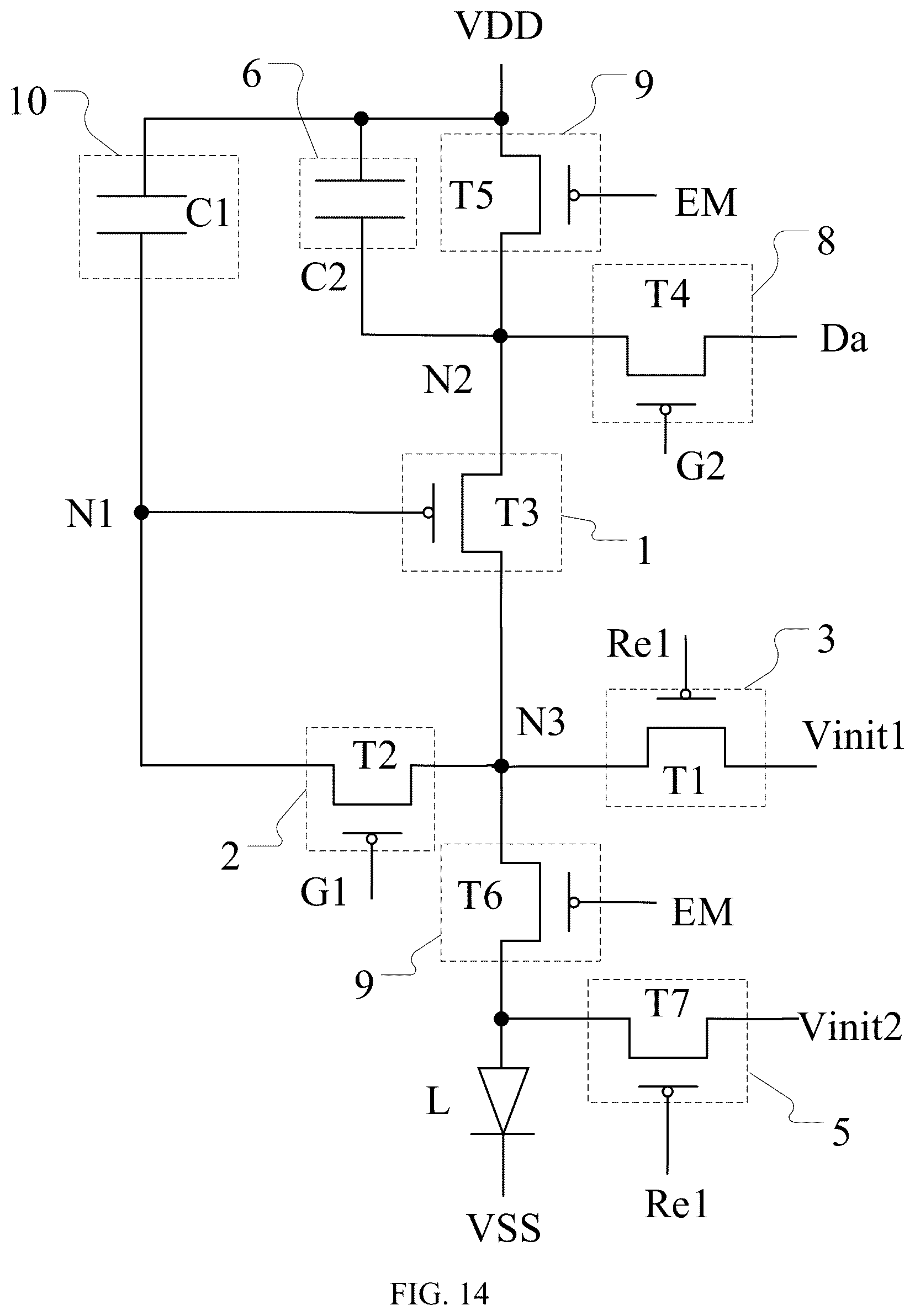 Patent US12562089 Figure 10 – Pixel driving circuit and method for driving same, display panel, and display device
