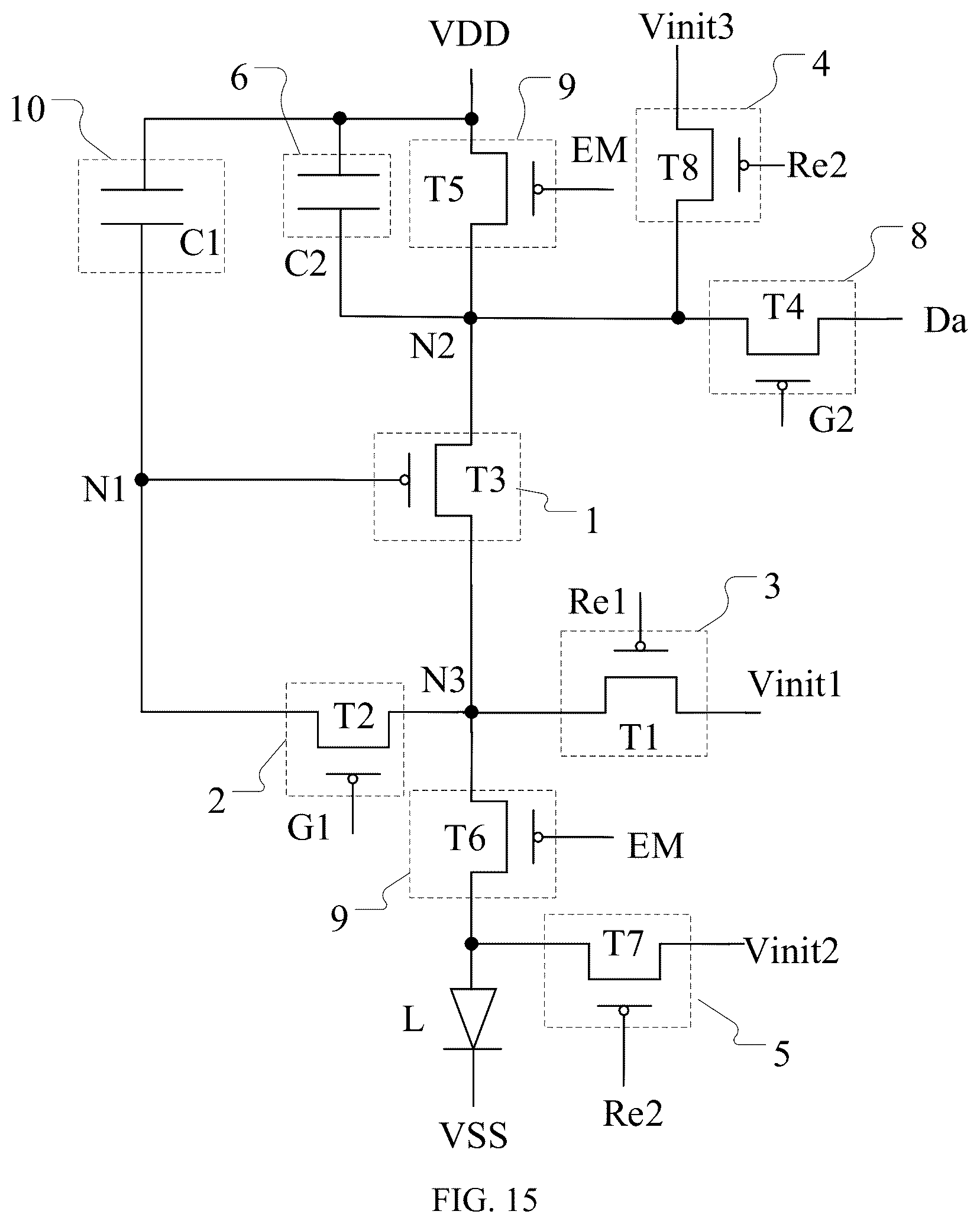 Patent US12562089 Figure 11 – Pixel driving circuit and method for driving same, display panel, and display device