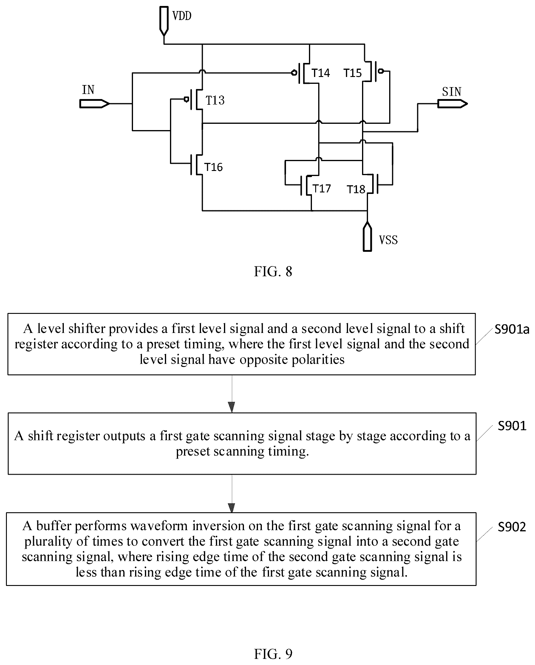 Patent US12562094 Figure 5 – Gate drive circuit and method for driving same, and display device