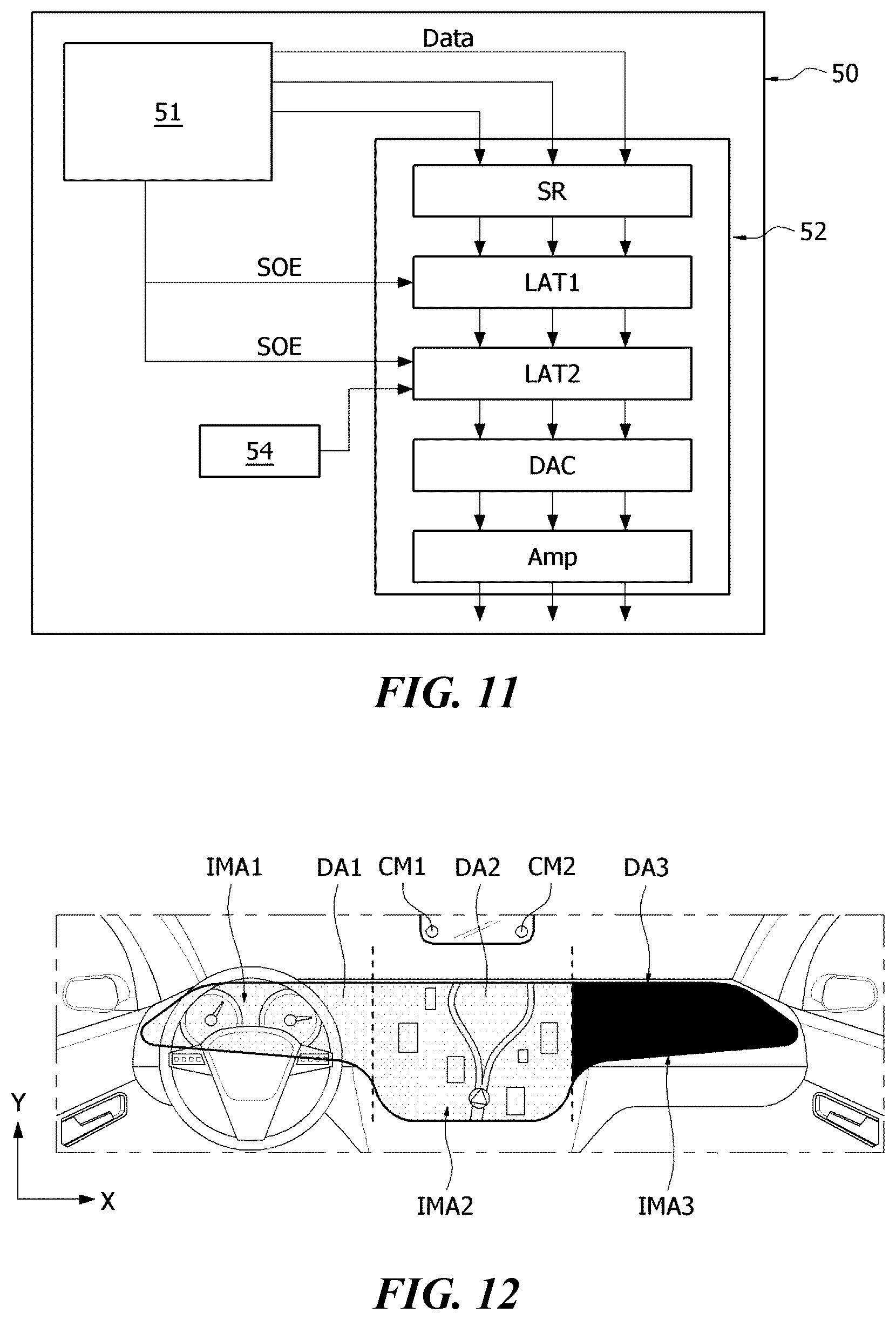 Patent US12562095 Figure 8 – Display device