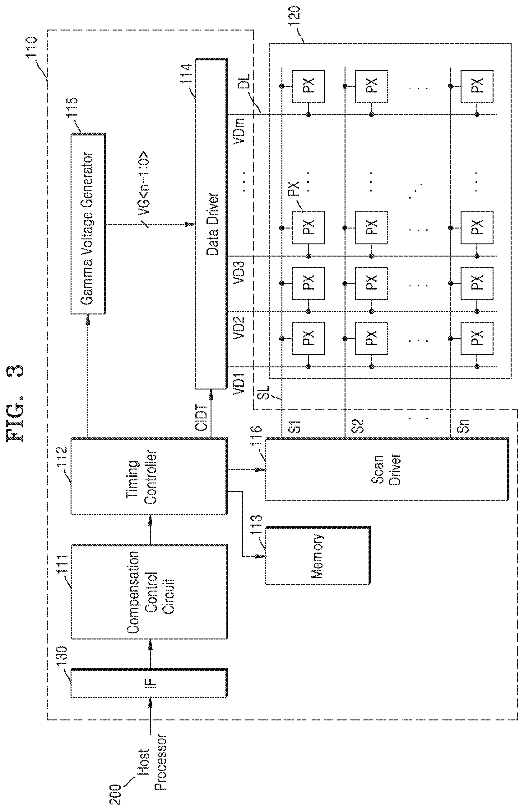 Patent US12562096 Figure 4 – Display driving circuit, display device comprising thereof and operating method of display driving circuit
