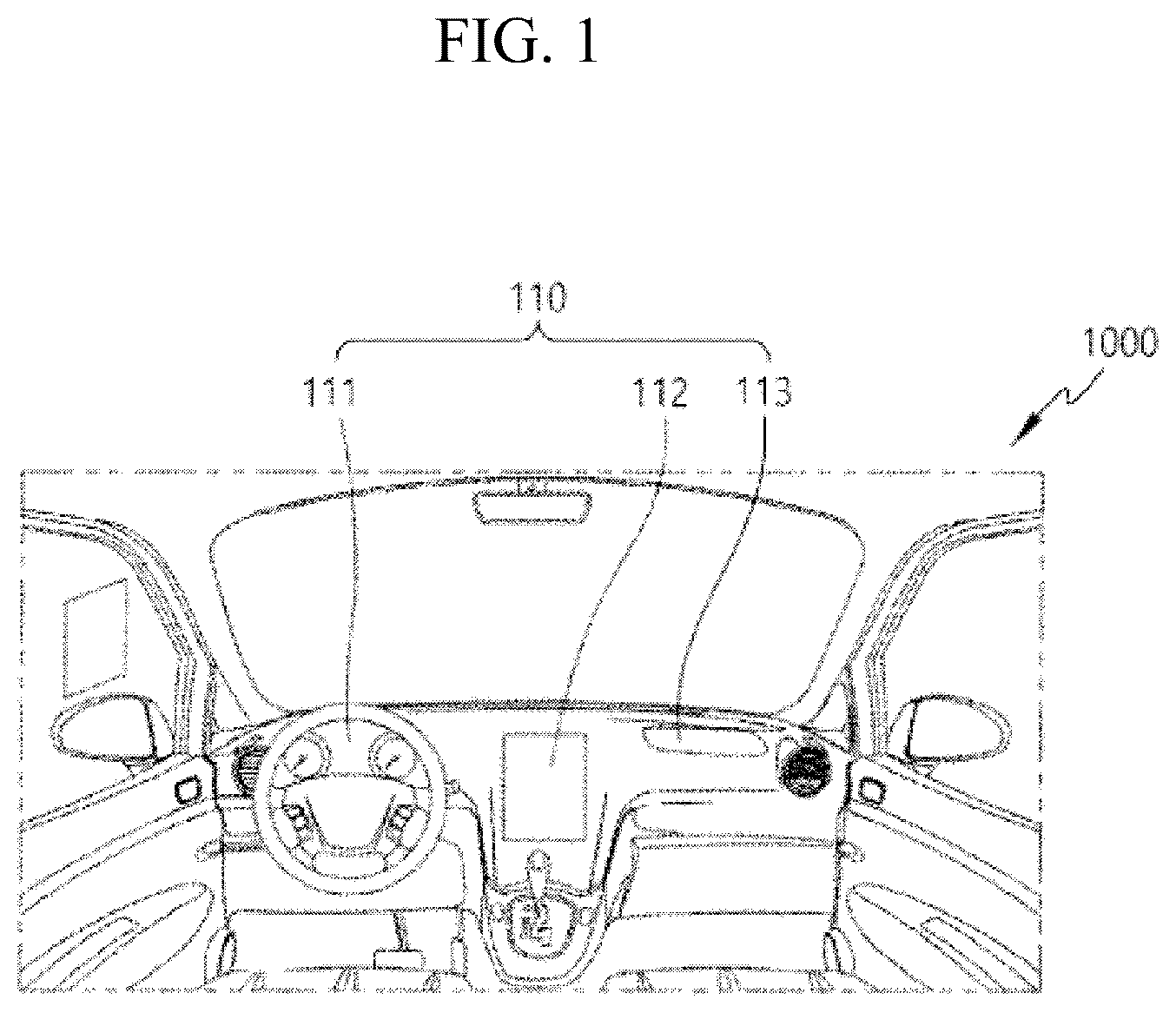 Patent US12562098 Figure 1 – Display apparatus and display panel