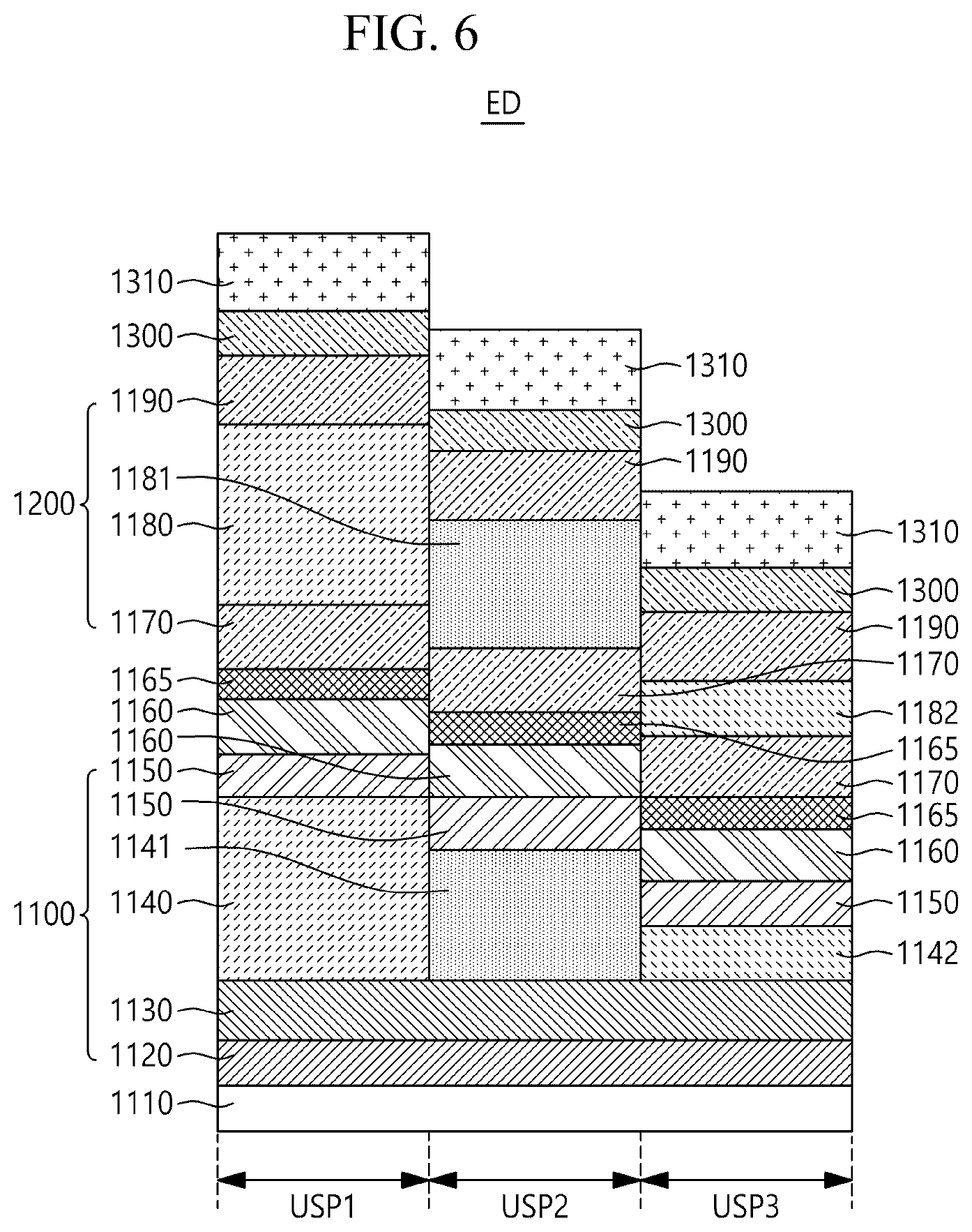 Patent US12562098 Figure 6 – Display apparatus and display panel