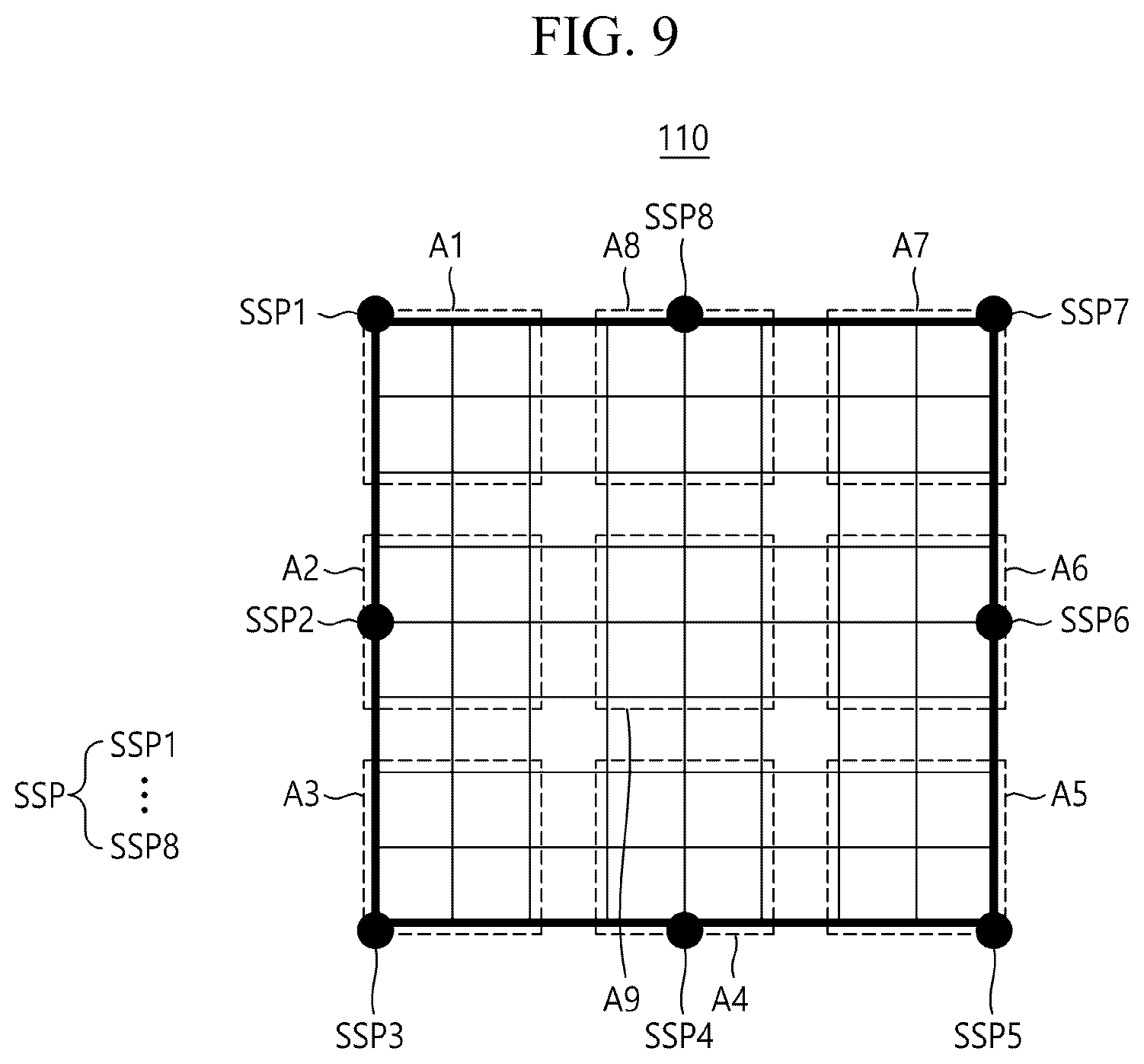 Patent US12562098 Figure 9 – Display apparatus and display panel