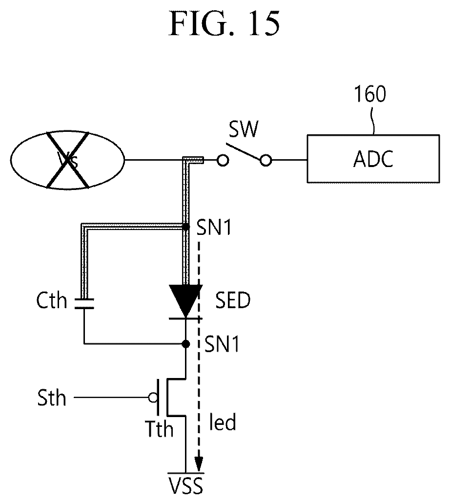 Patent US12562098 Figure 15 – Display apparatus and display panel