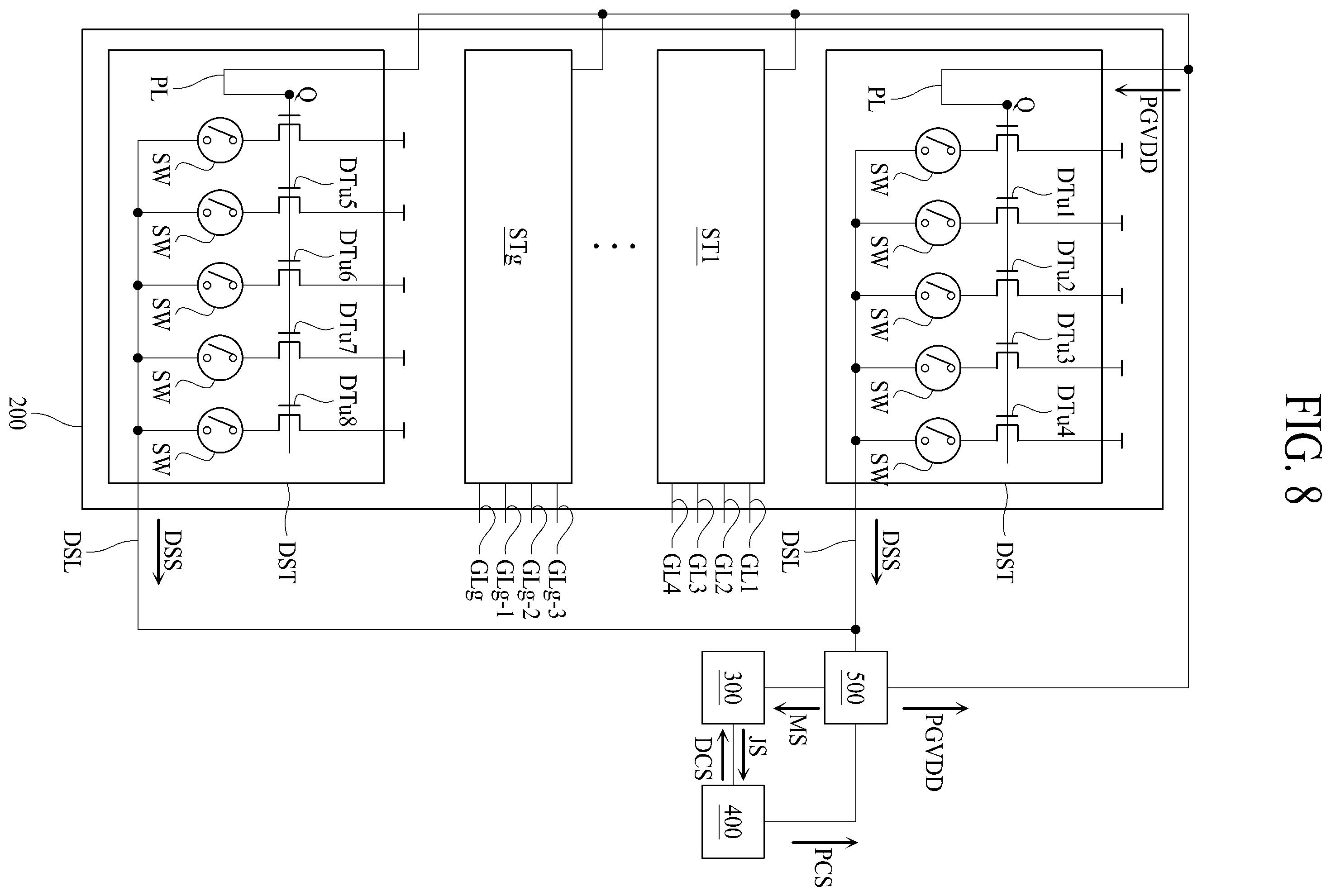 Patent US12562100 Figure 7 – Light emitting display apparatus