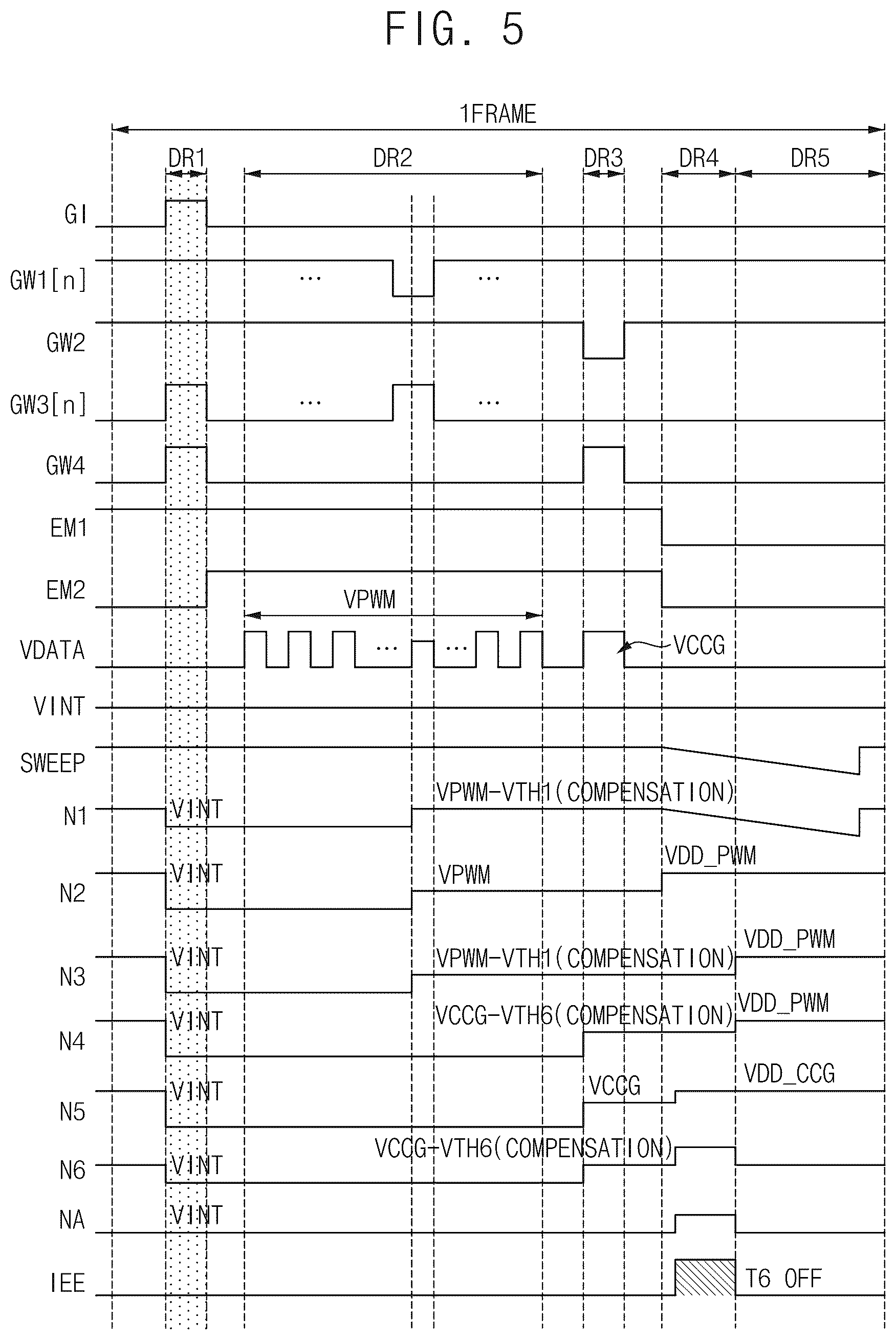 Patent US12562102 Figure 5 – Pixel circuit and display apparatus including the same