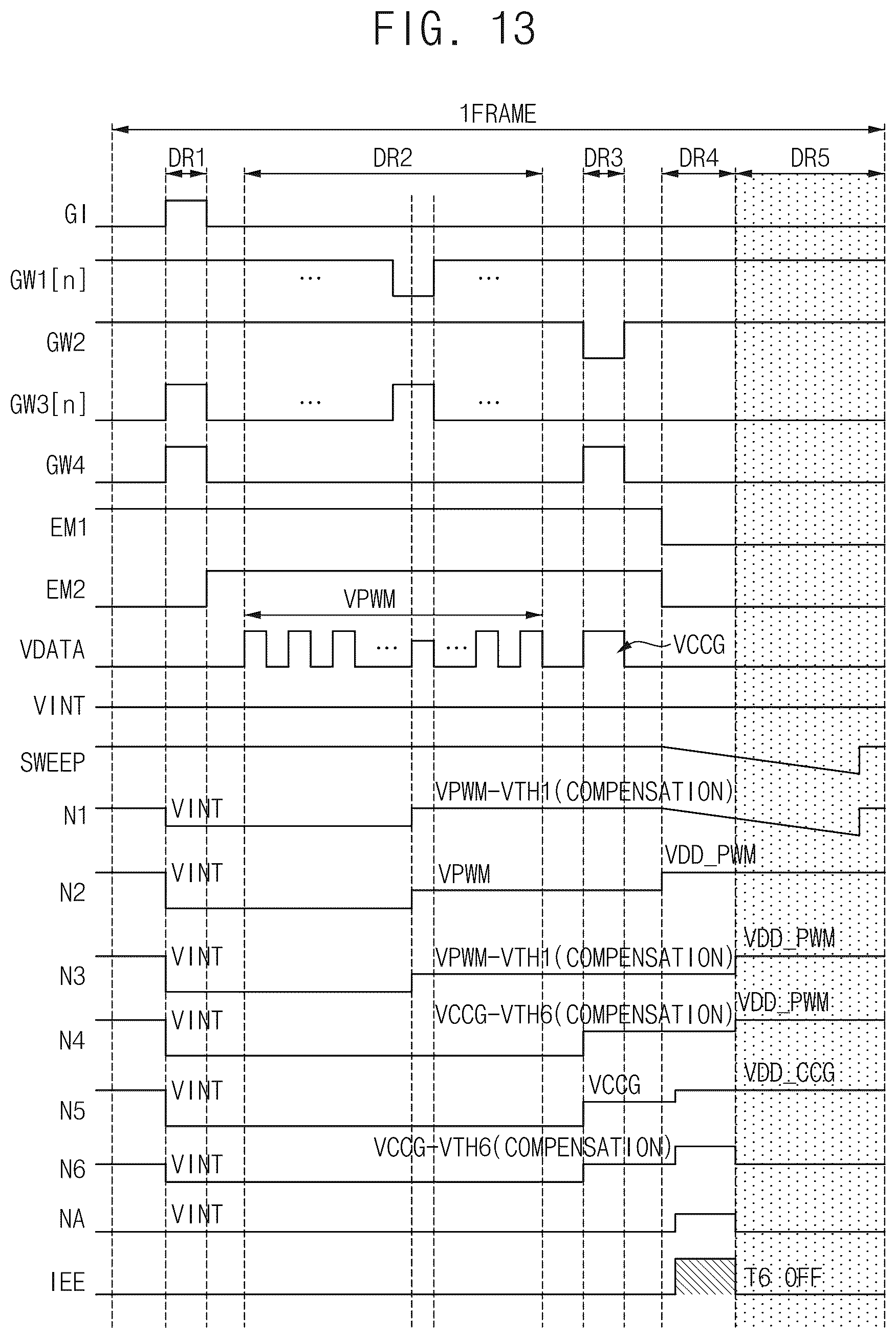 Patent US12562102 Figure 13 – Pixel circuit and display apparatus including the same