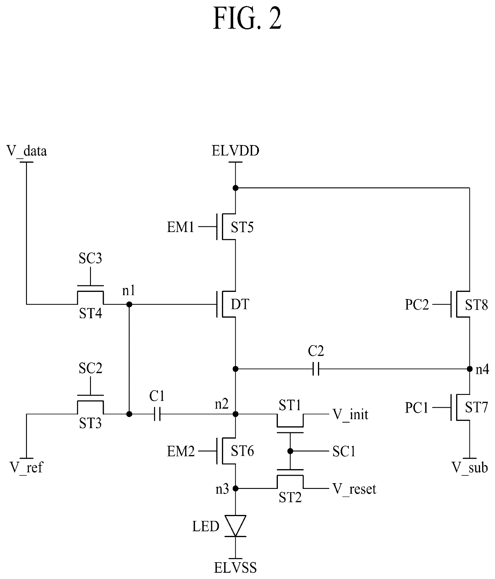 Patent US12562103 Figure 2 – Display apparatus and driving method thereof