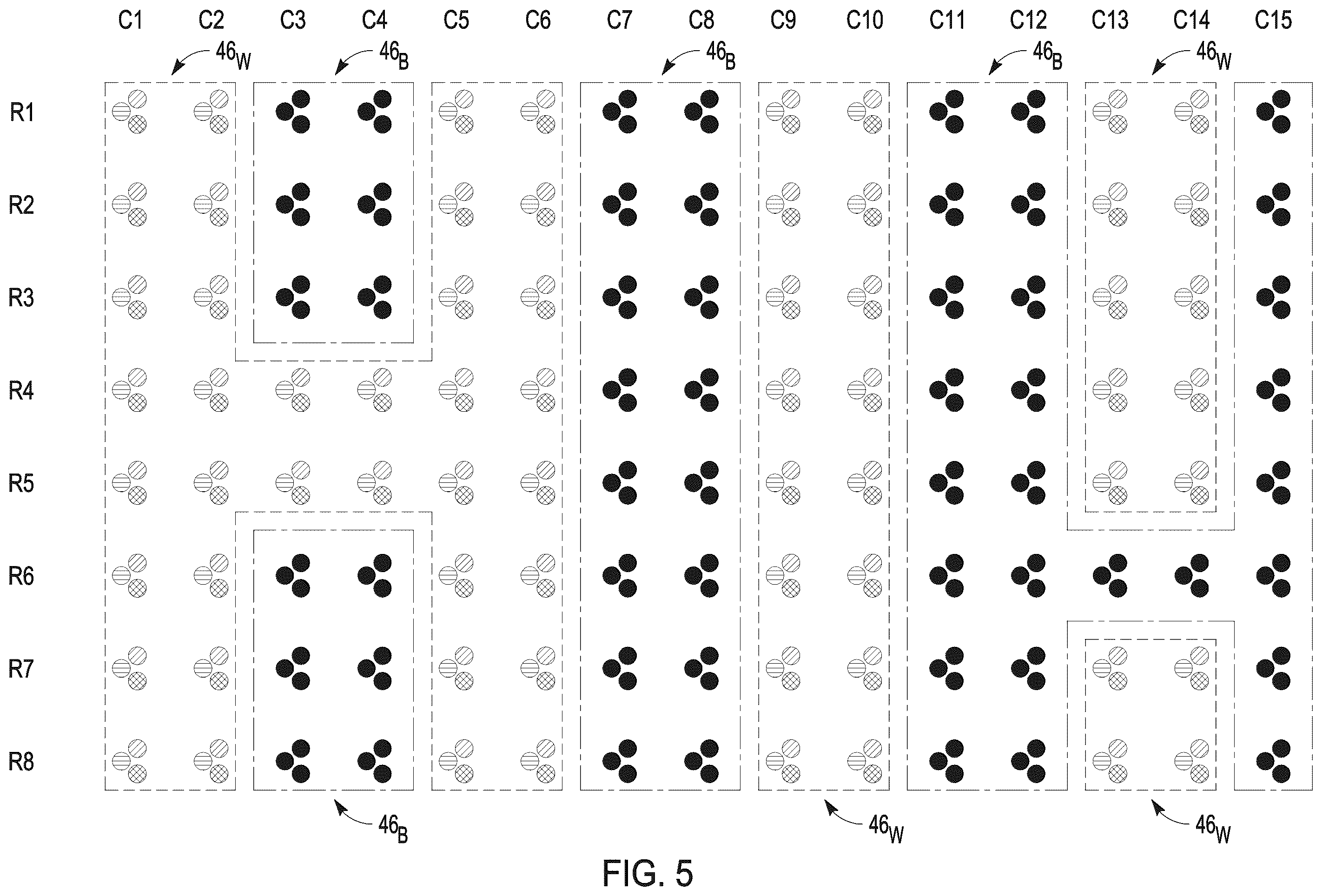 Patent US12562104 Figure 5 – Dynamic compensation for thermally induced light output variation in electronic displays