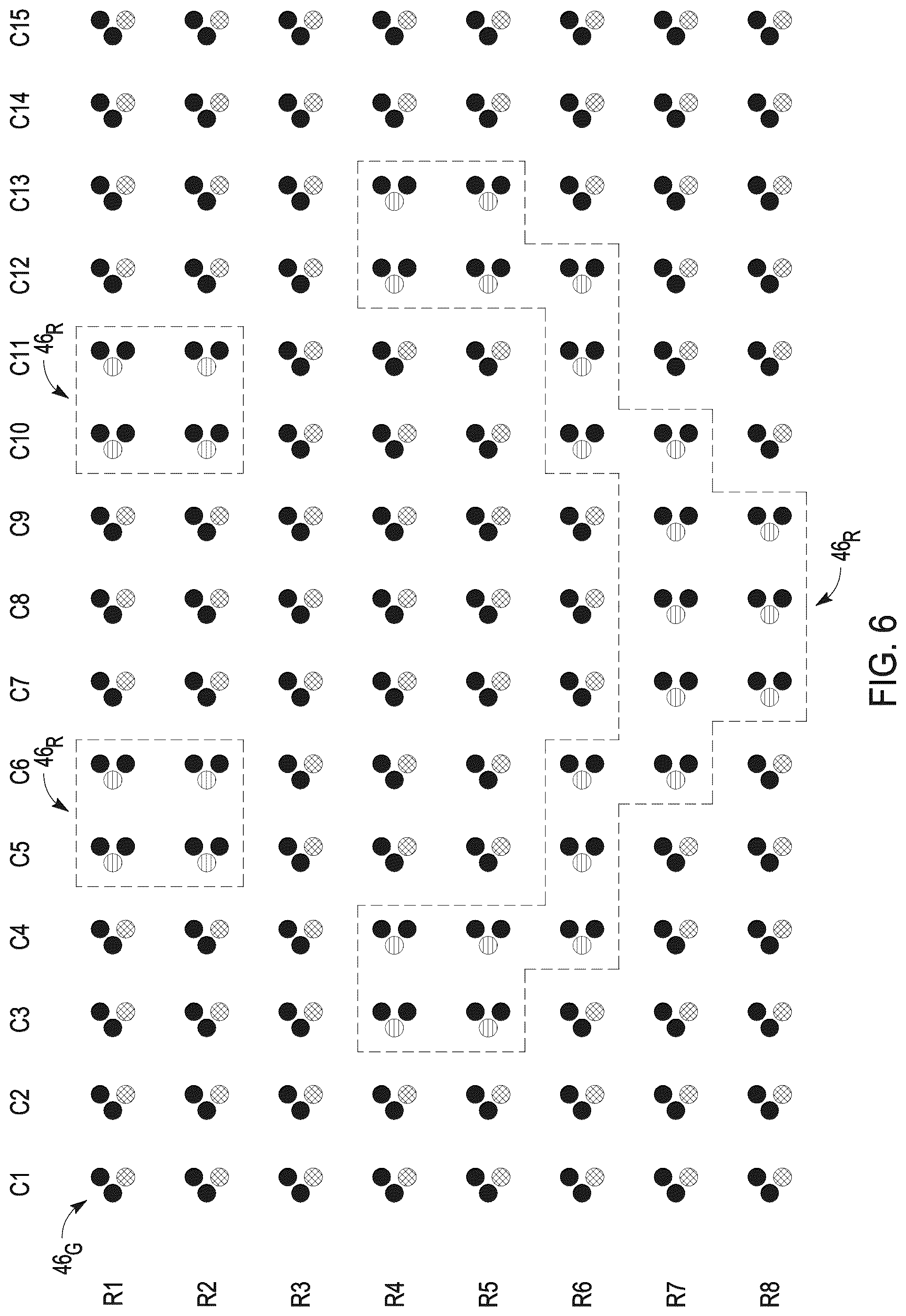 Patent US12562104 Figure 6 – Dynamic compensation for thermally induced light output variation in electronic displays