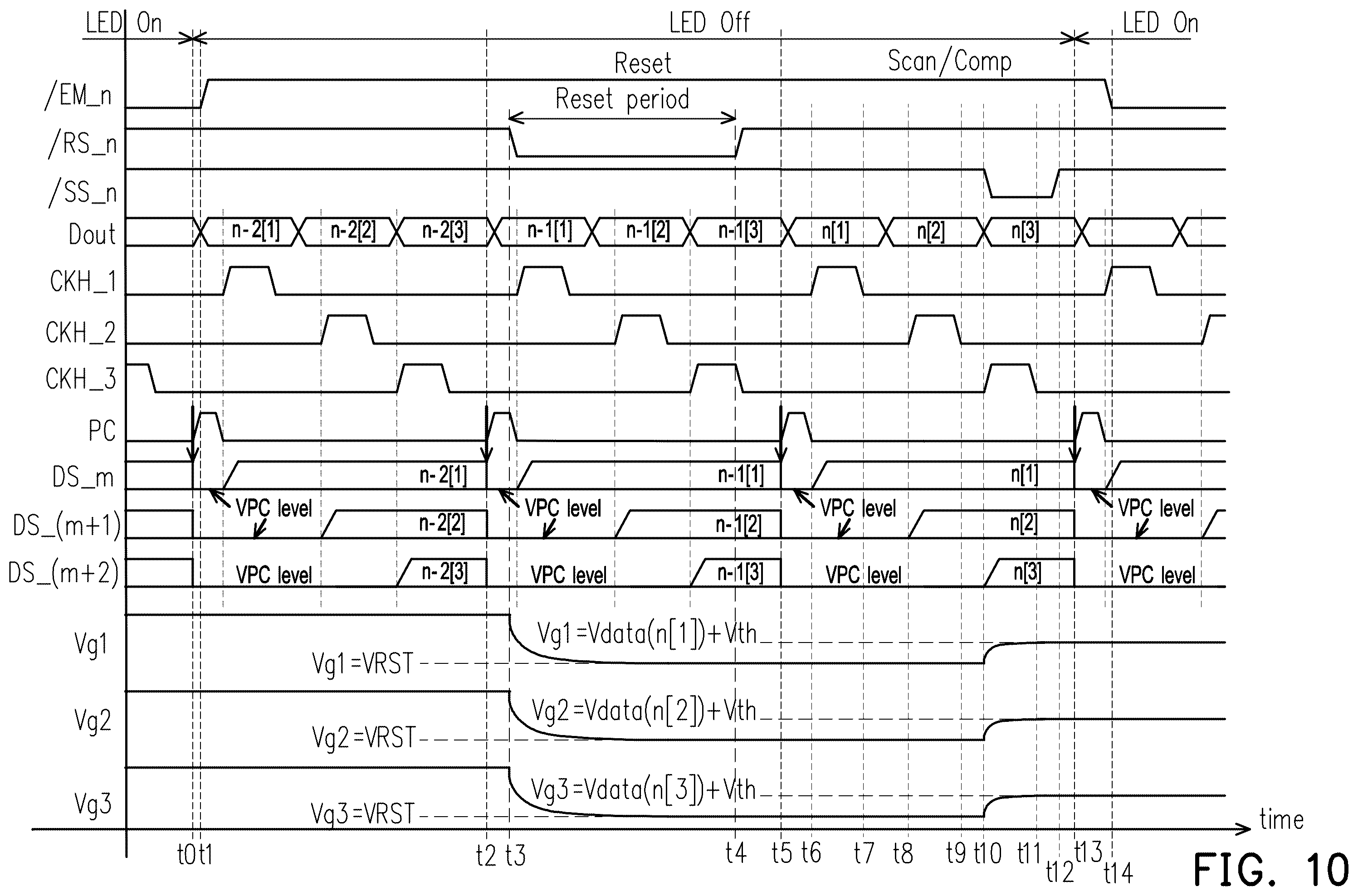 Patent US12562105 Figure 10 – Display device