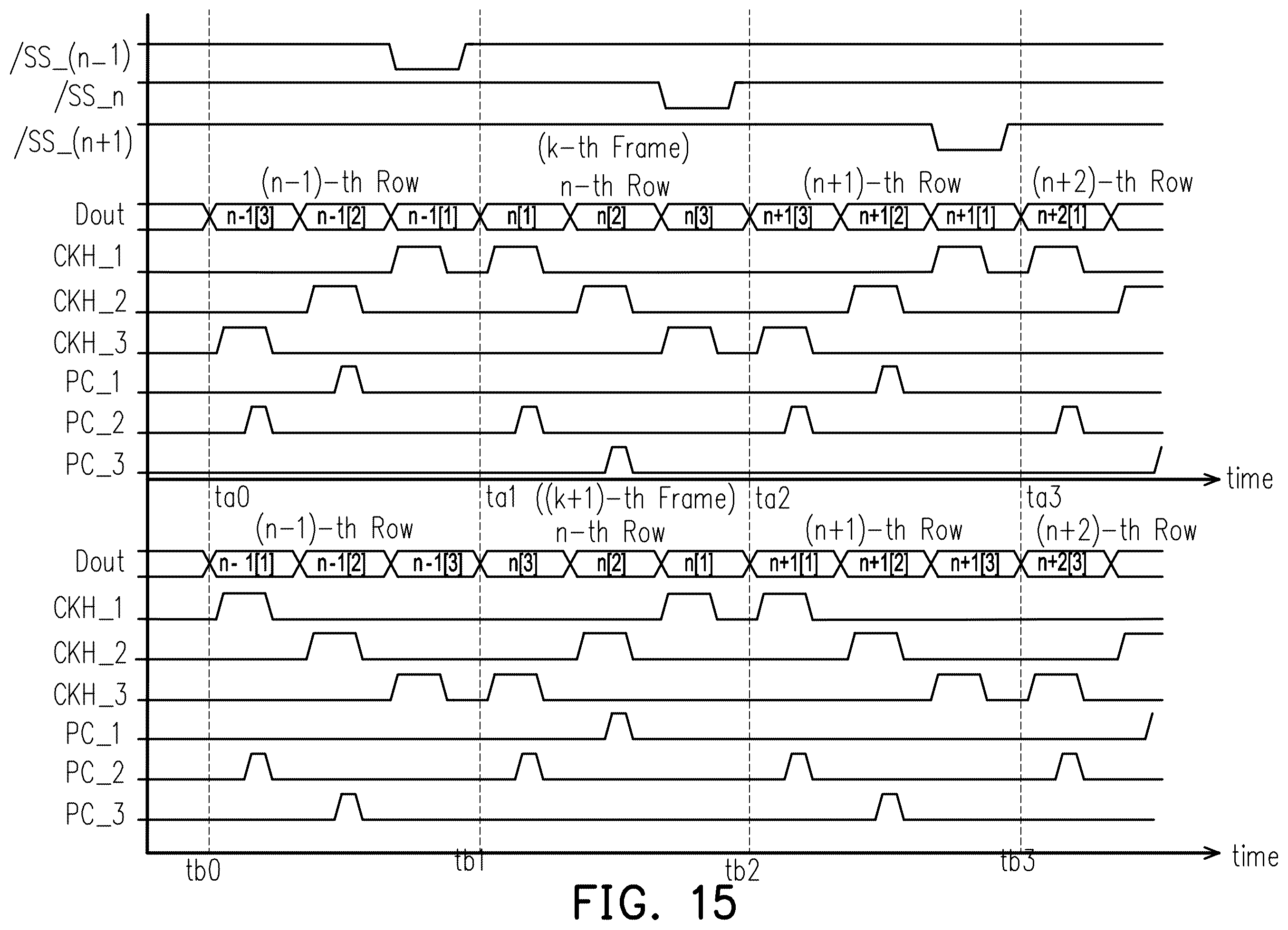 Patent US12562105 Figure 15 – Display device
