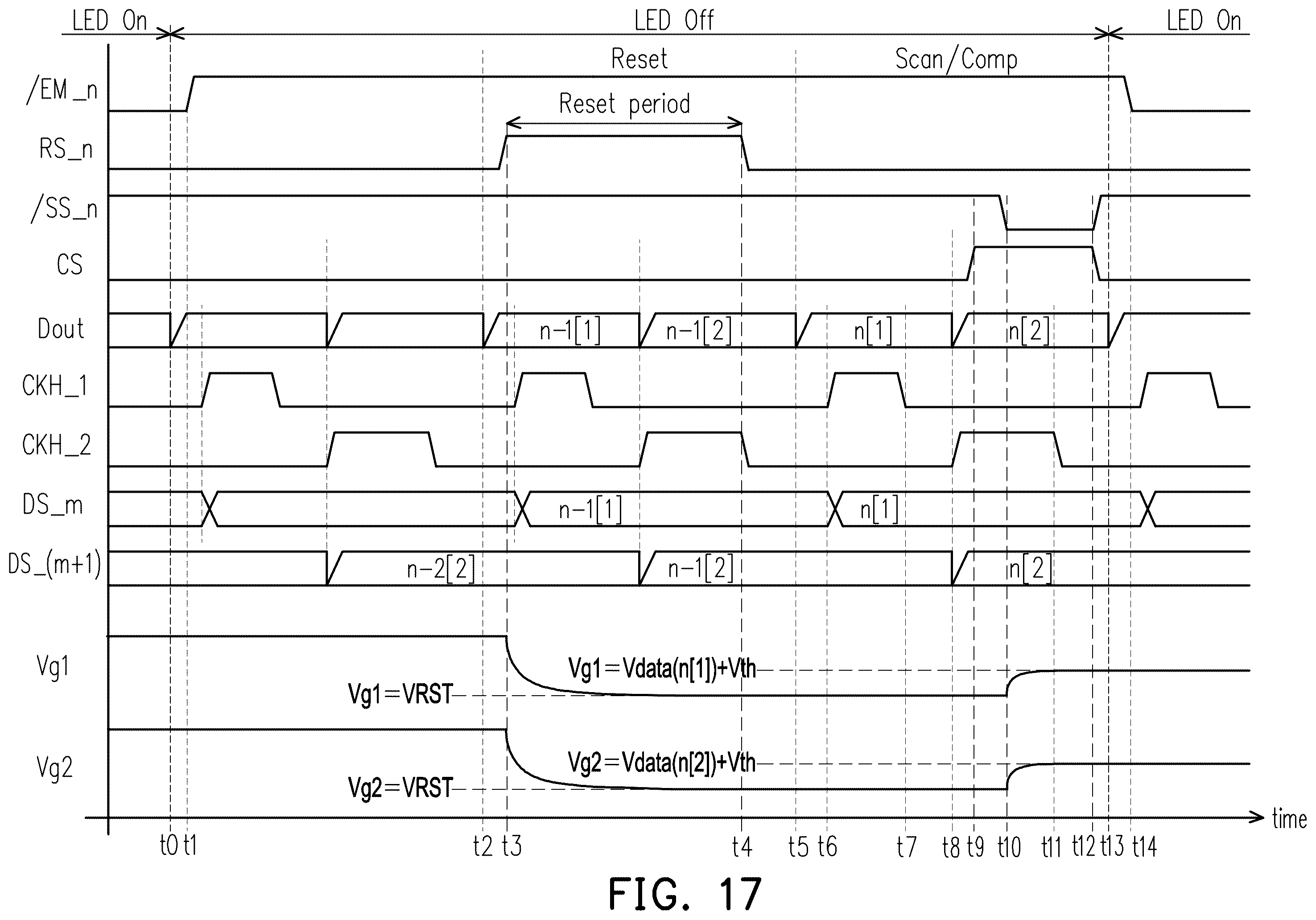 Patent US12562105 Figure 17 – Display device