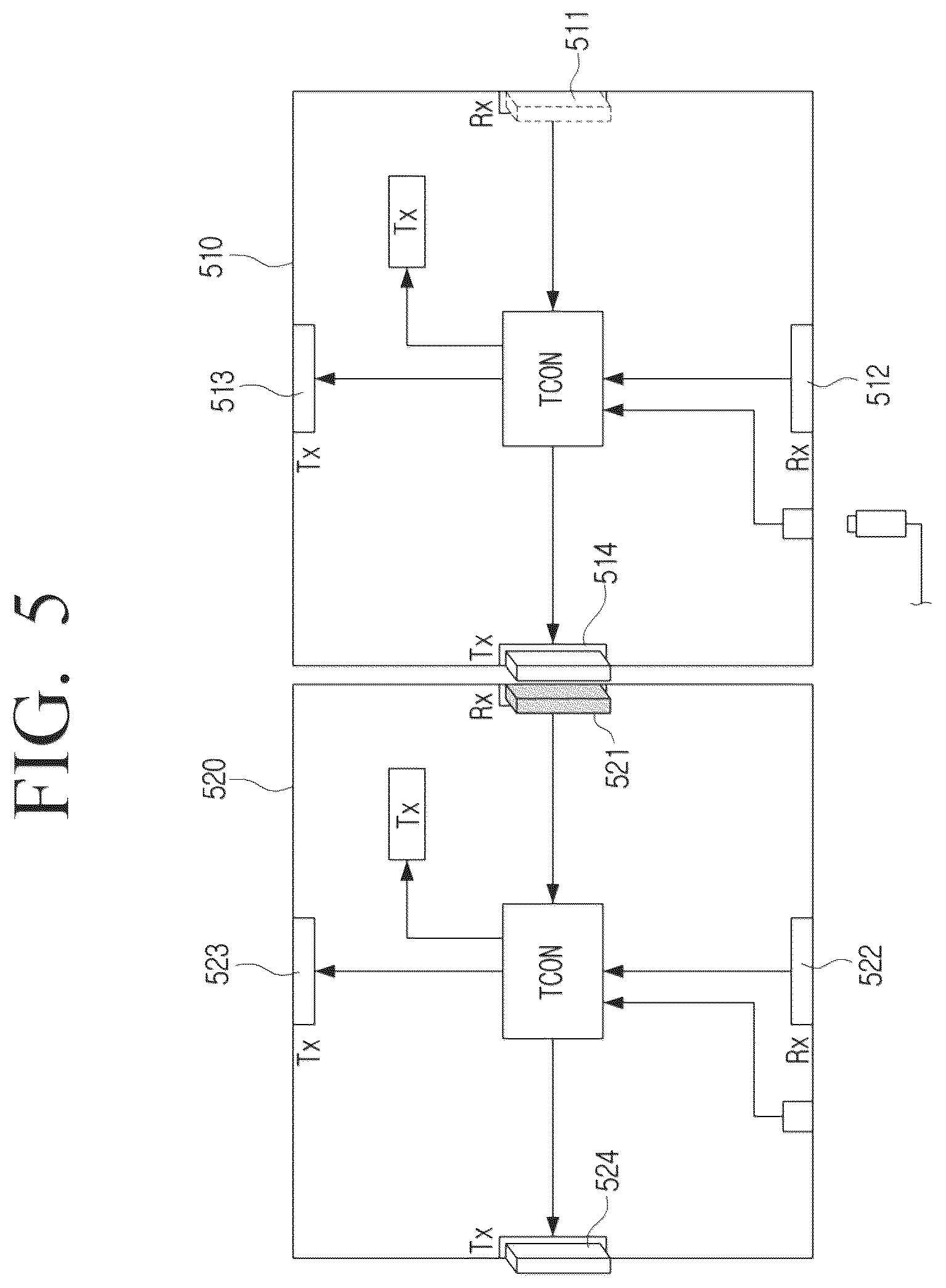 Patent US12562106 Figure 8 – Modular display apparatus and control method thereof