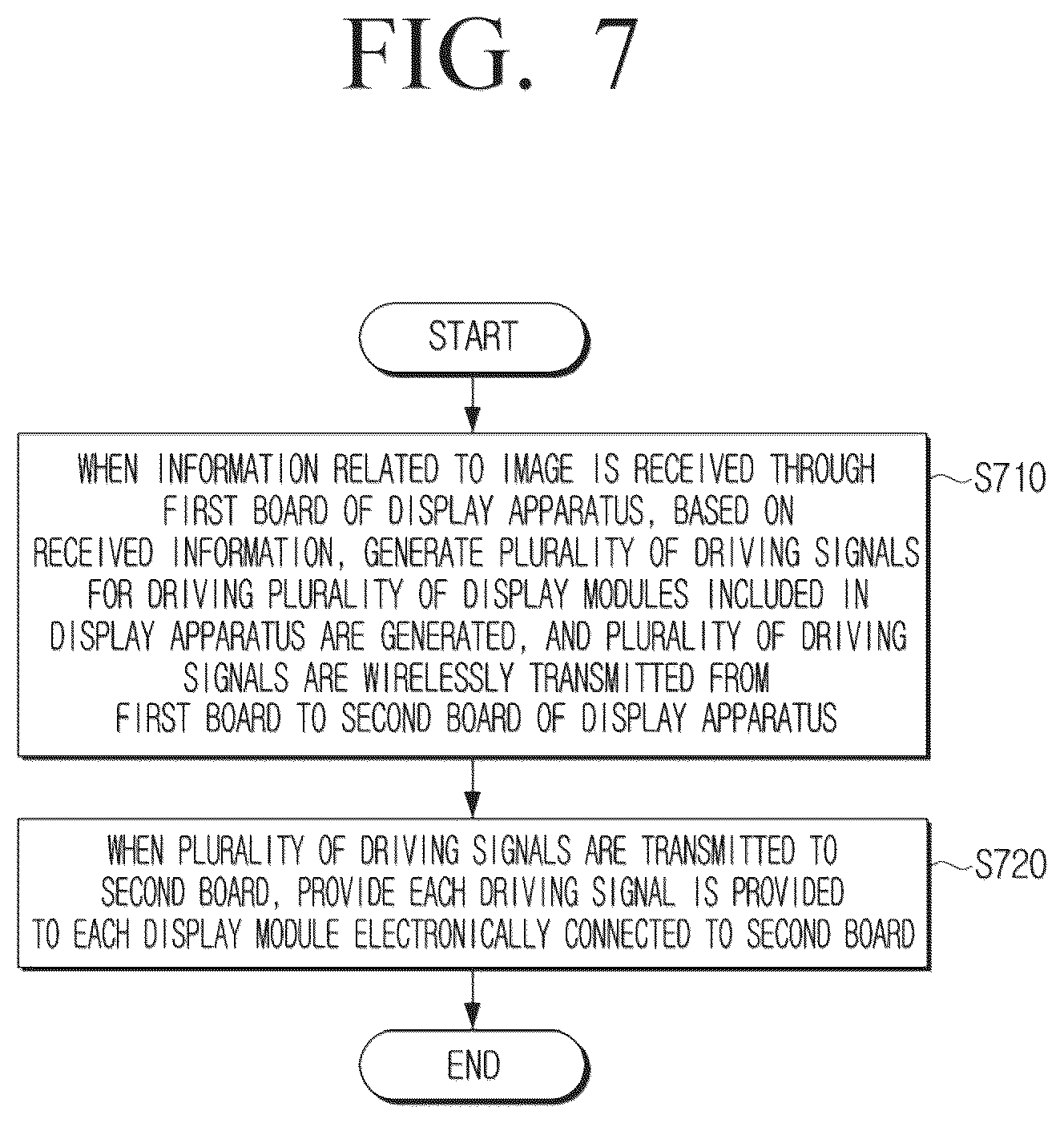 Patent US12562106 Figure 10 – Modular display apparatus and control method thereof